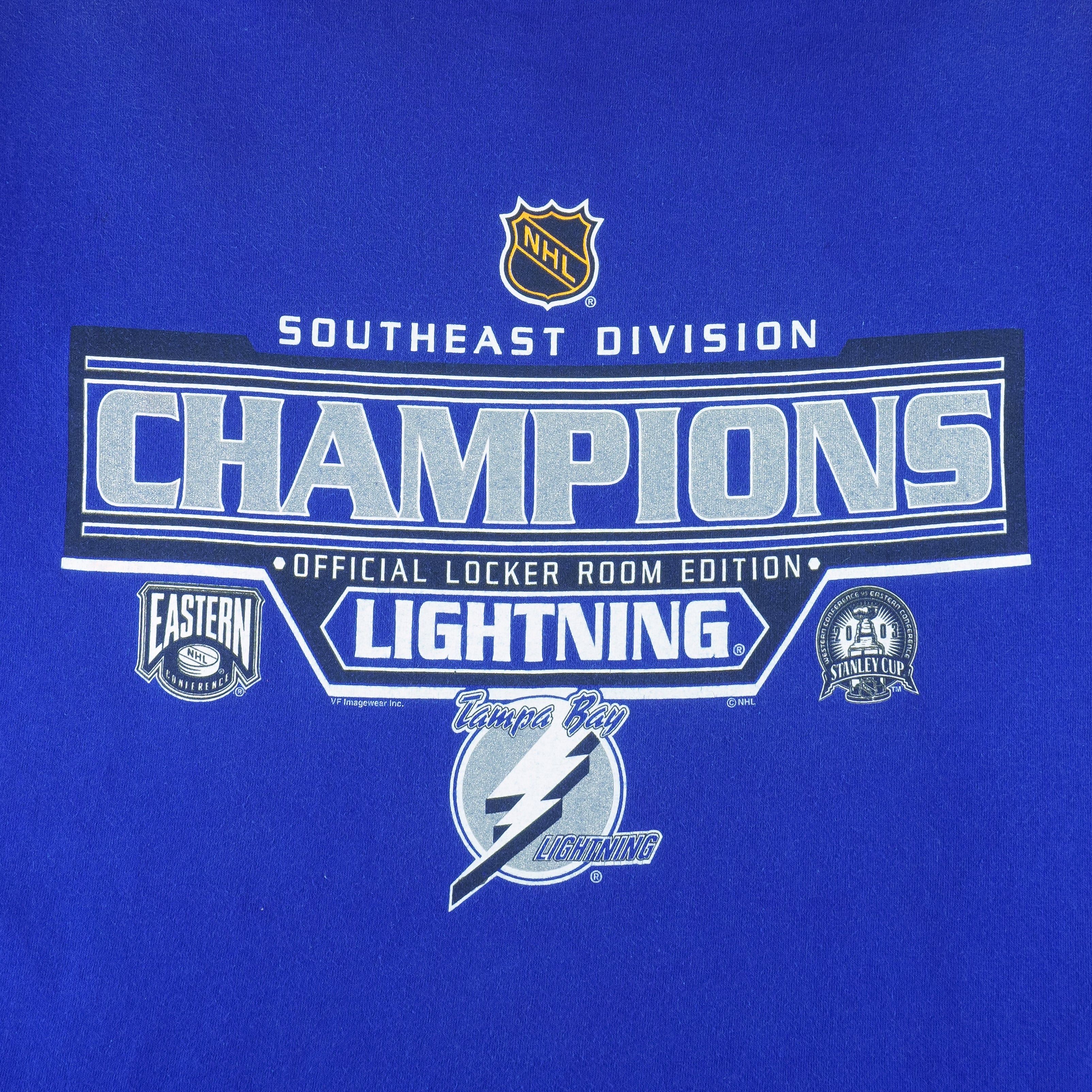 Lee NHL - Tampa Bay Lightning Stanley Cup T-Shirt 2003 Size US L / EU 52-54 / 3 - 3 Thumbnail