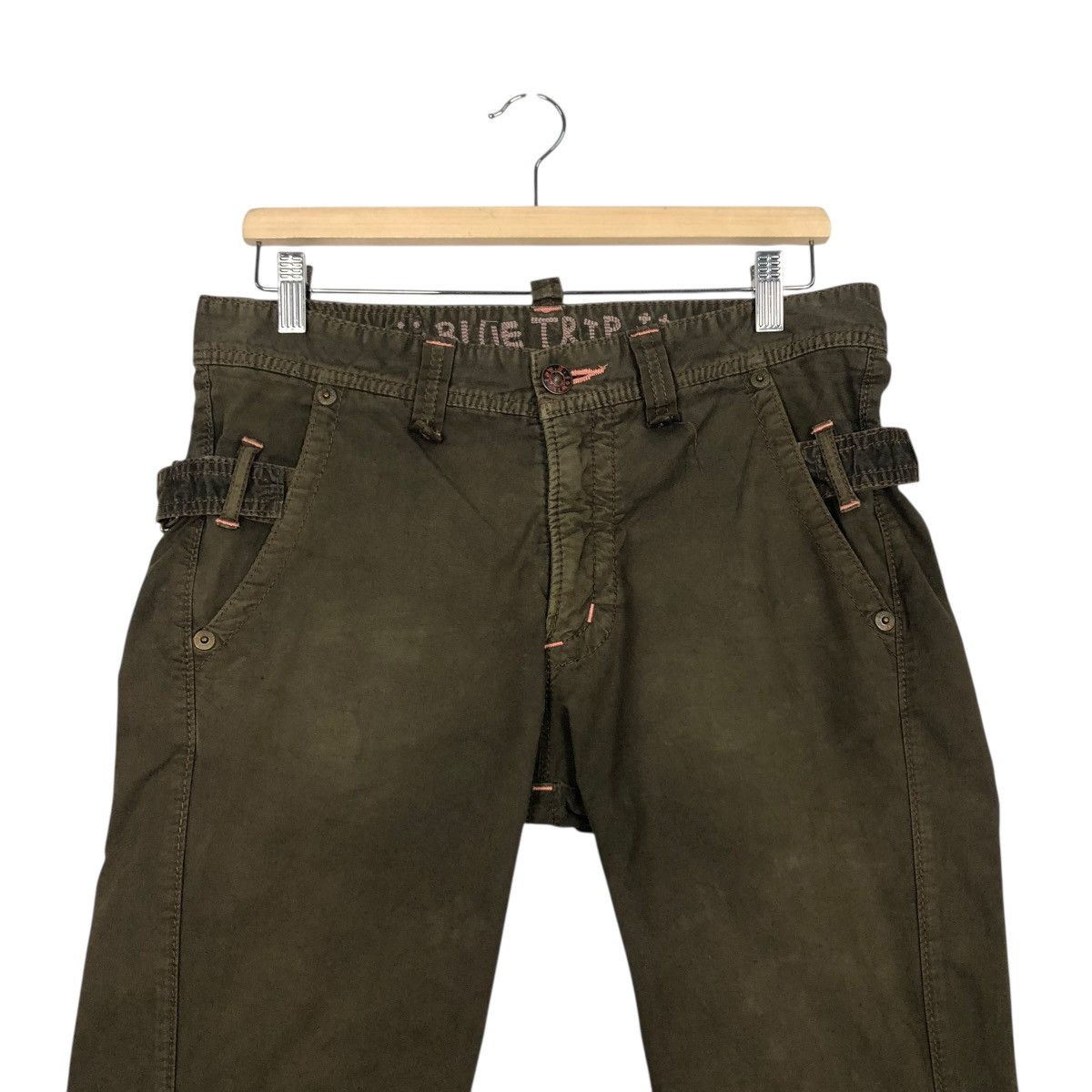 Japanese Brand 🔥VINTAGE CARGO PANTS BIKER EDWIN ISSEY MIYAKE Size US 32 / EU 48 - 5 Thumbnail