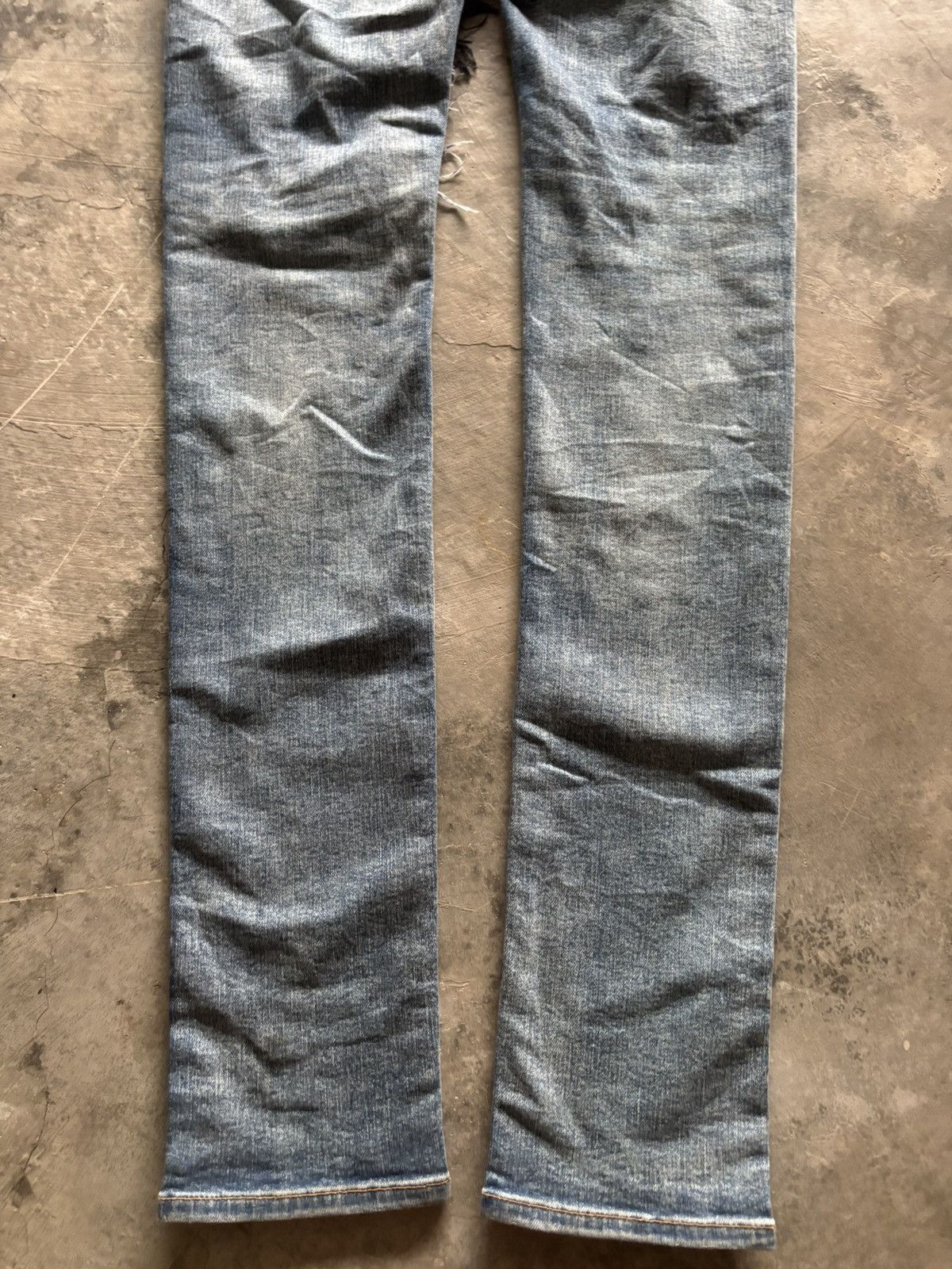 Japanese Brand KEEP SHOW LEGIT skinny slim japanese patchwork KAPITAL style Size US 31 - 19 Thumbnail