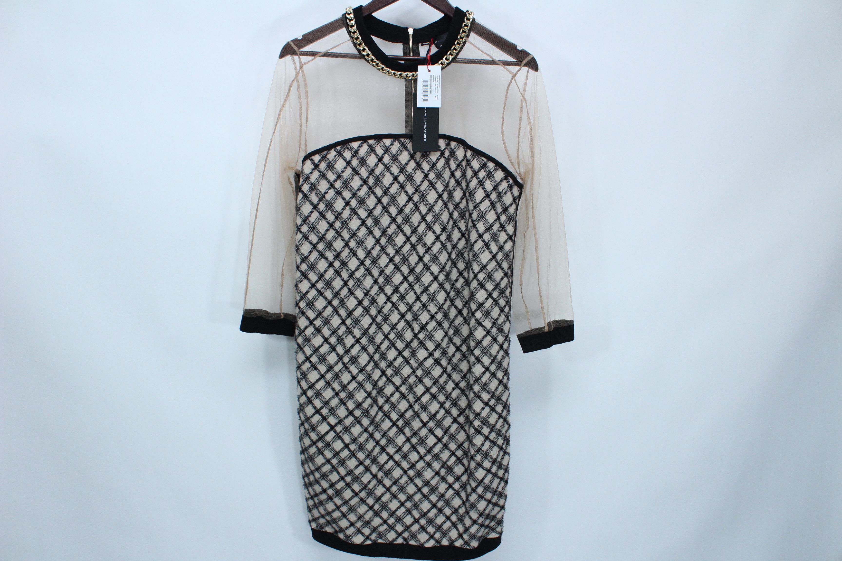 Vintage Atos Lombardini Dress Womens Size 42 Made In Italy Vintage Size M / US 6-8 / IT 42-44 - 2 Thumbnail