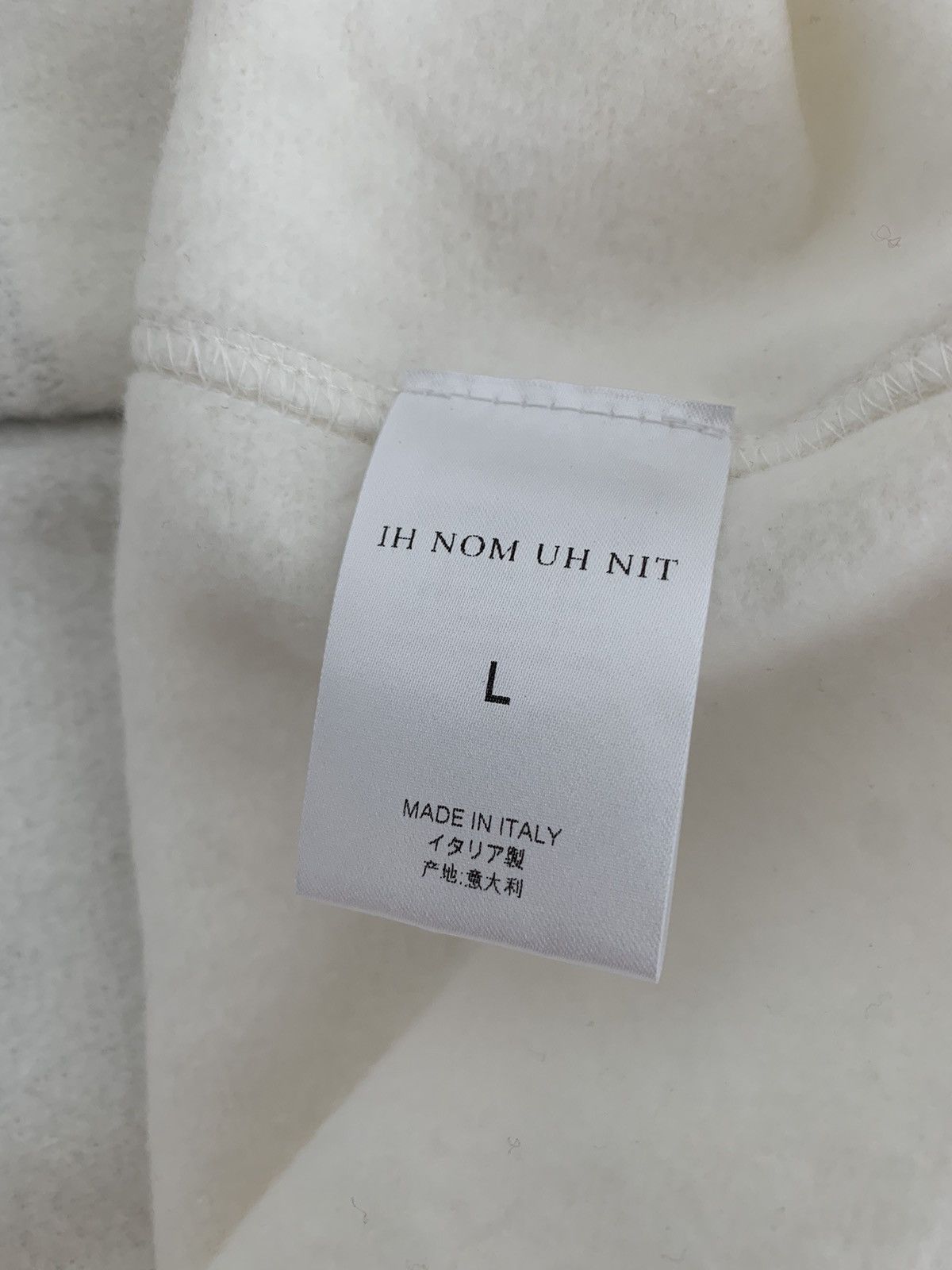 Ih Nom Uh Nit Ih nom uh nit Creed Cotton Hoodie Size US L / EU 52-54 / 3 - 14 Thumbnail
