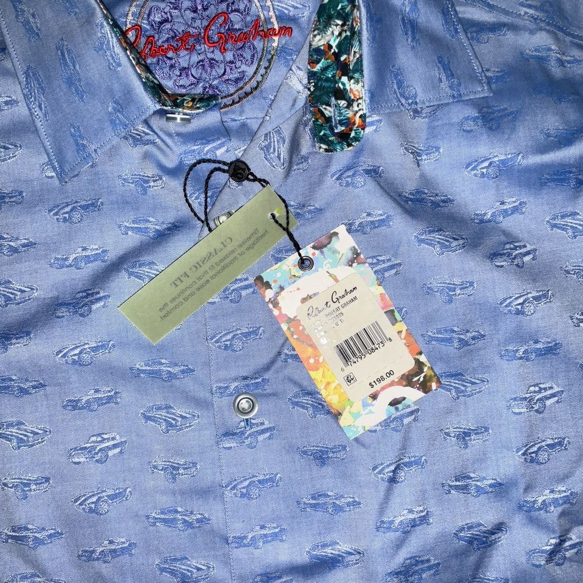 Robert Graham Robert Graham Muscle Cars Button Up Shirt Size US M / EU 48-50 / 2 - 3 Thumbnail