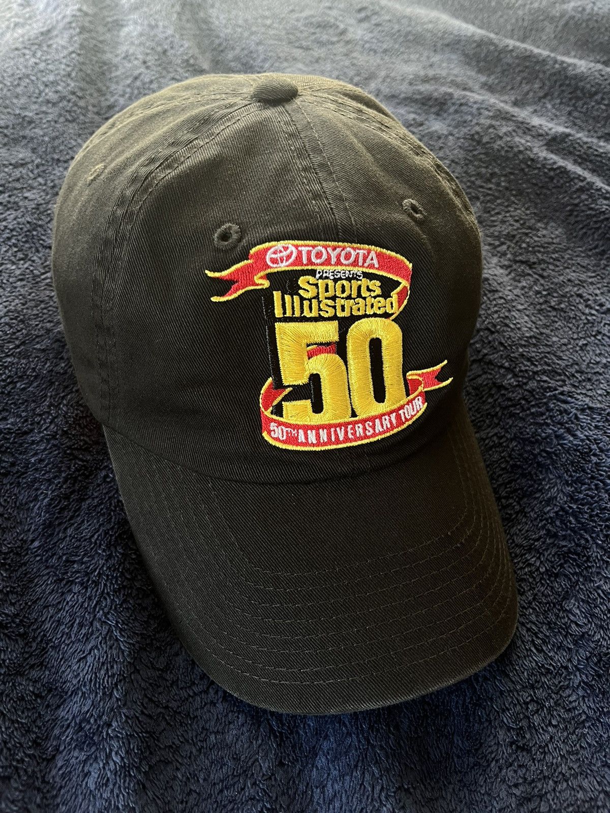 Vintage Vintage Toyota Sports Illustrated 50th Anniversary Tour Cap Size ONE SIZE - 4 Thumbnail