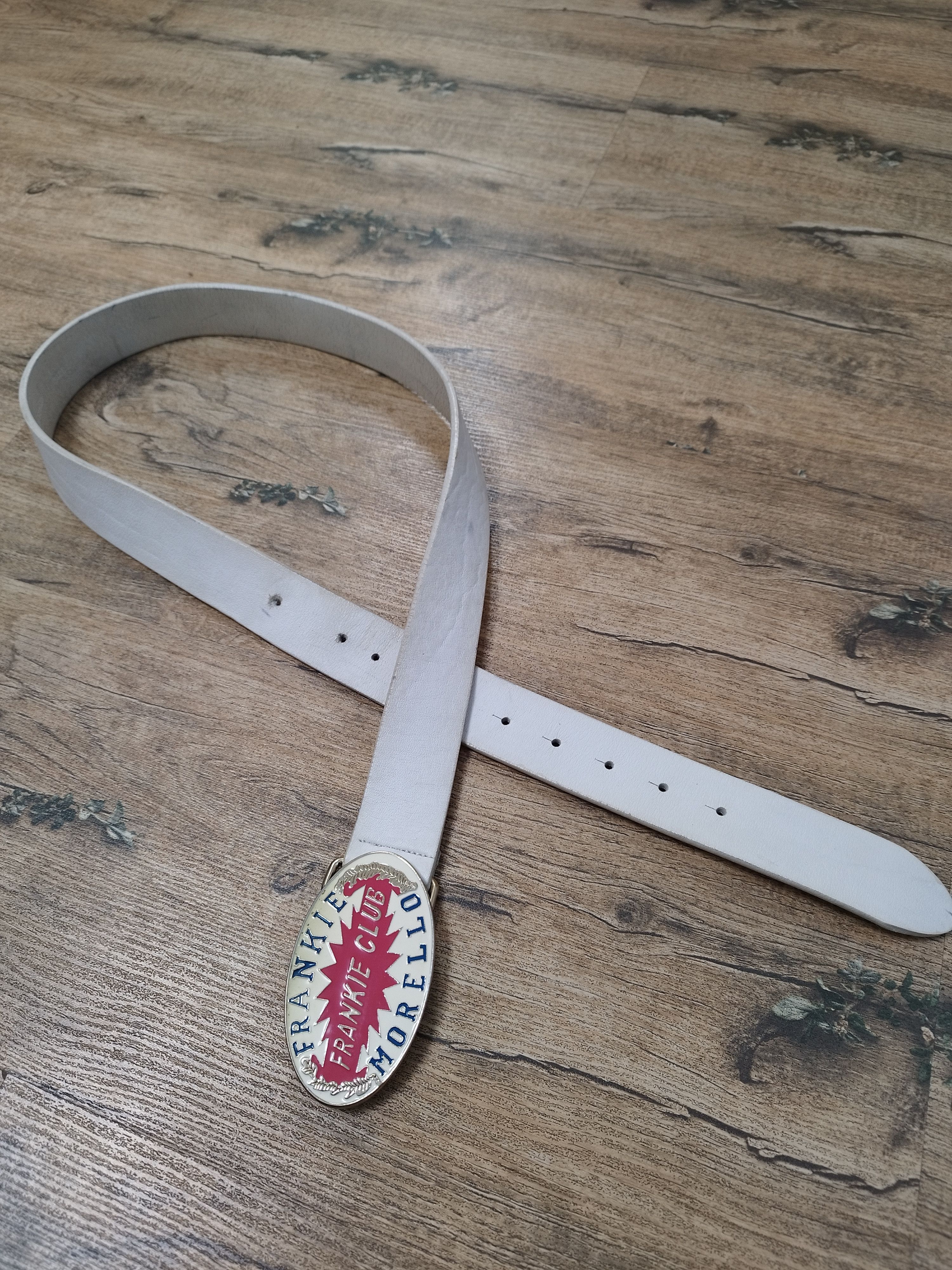 Frankie Morello Vintage Frankie Morello Milan Leather Belt Frankie Club Size ONE SIZE - 5 Thumbnail