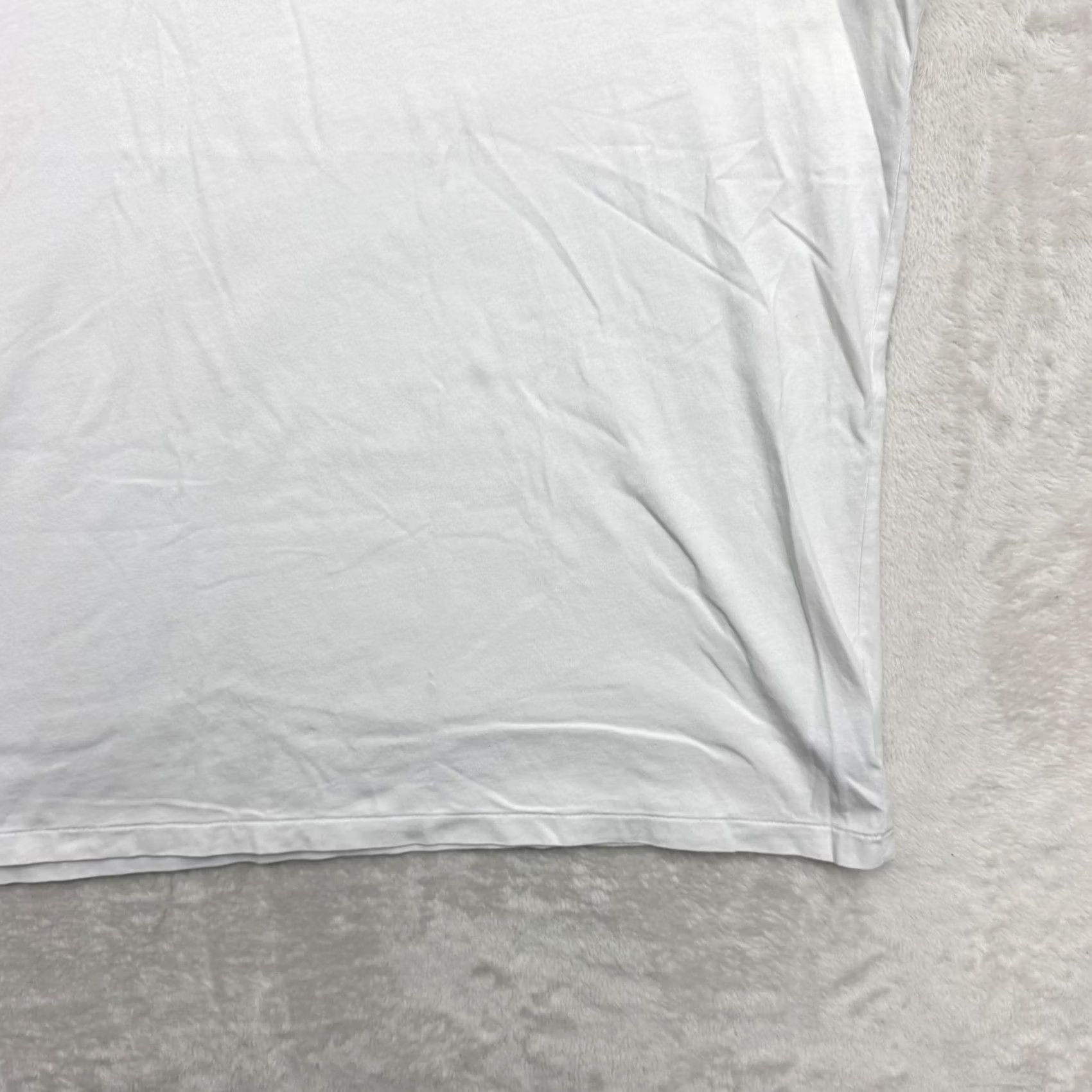 Polo Ralph Lauren Polo Ralph Lauren Shirt Mens 2XL White Crewneck Logo Graphic Tee Short Sleeve Jersey Cotton Vintage No Size US XXL / EU 58 / 5 - 6 Thumbnail
