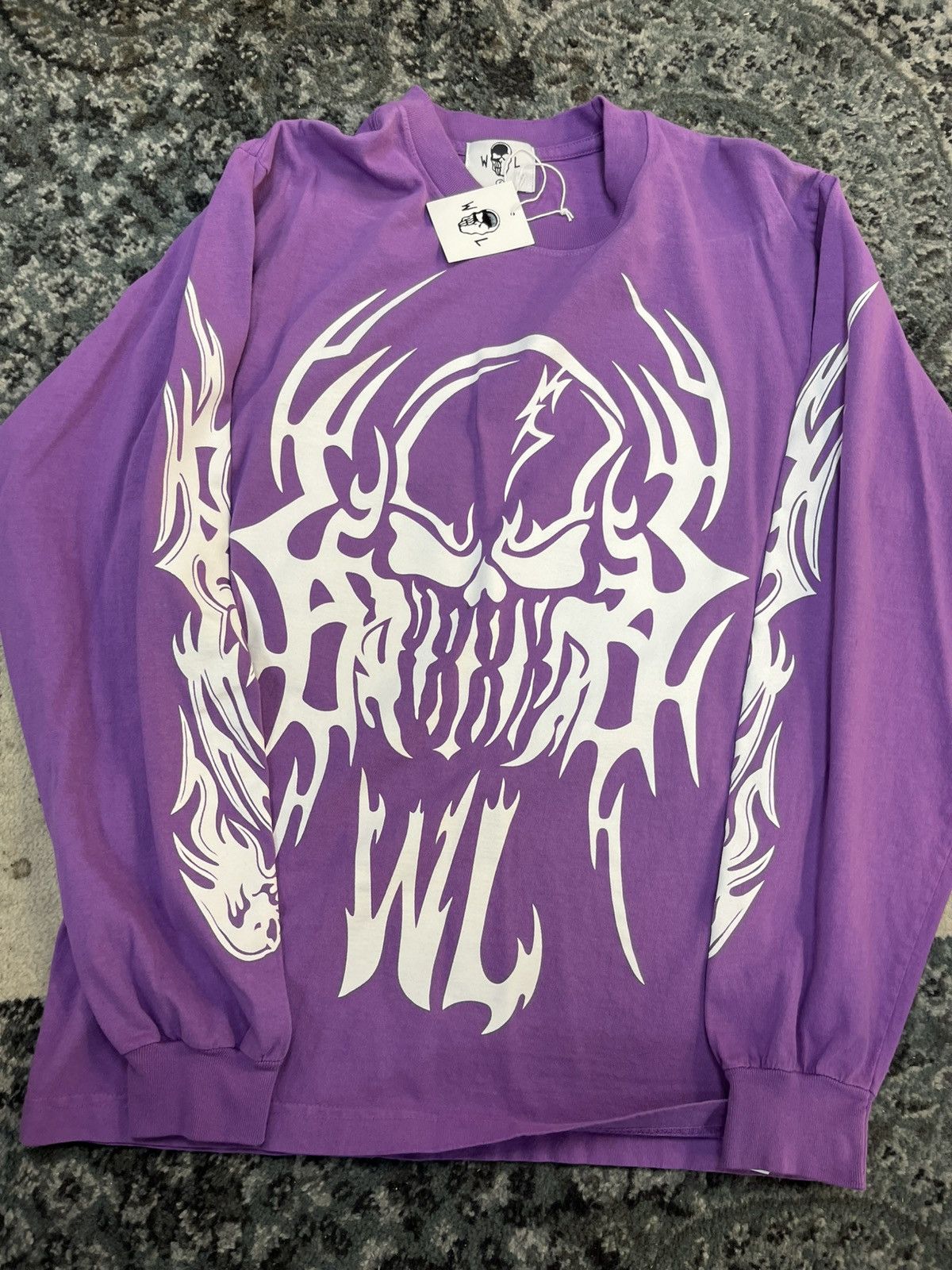 Warren Lotas Warren Lotas Hazard L/S Shirt Purple Size US S / EU 44-46 / 1 - 1 Thumbnail