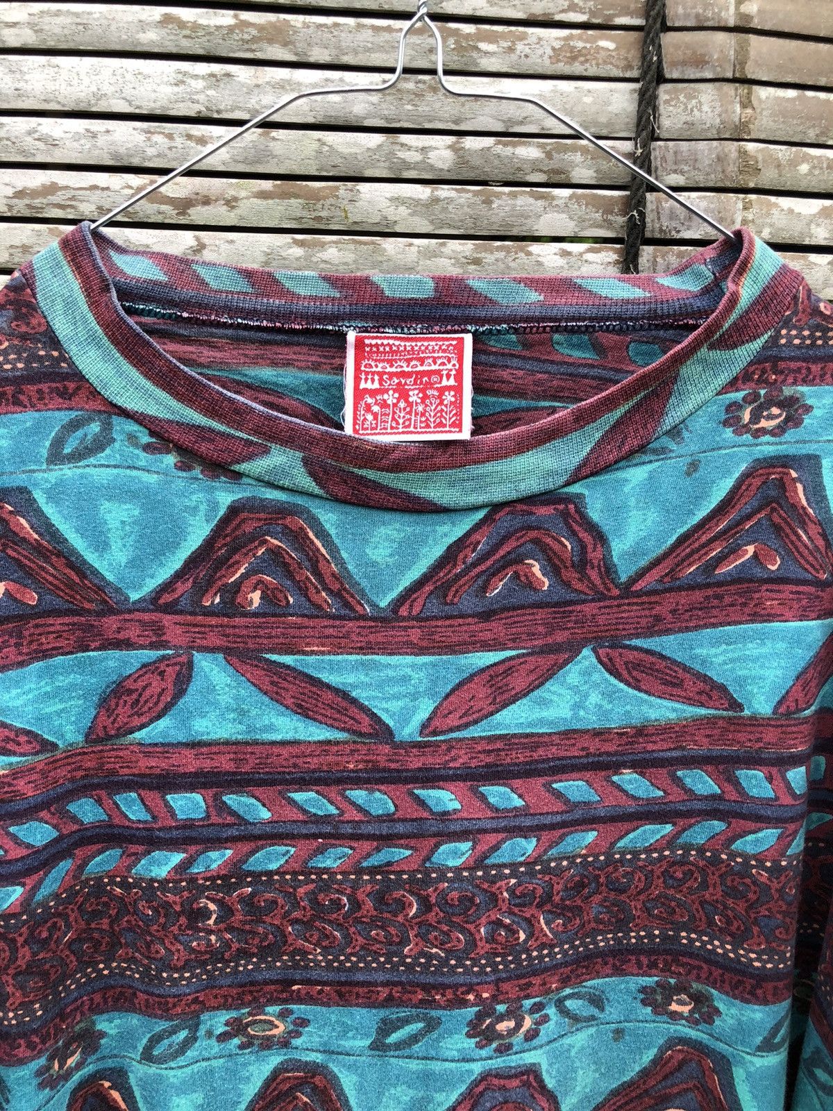 Vintage Savdir Japanese Art Traditional Ethnic History Style Loose Size US XXL / EU 58 / 5 - 8 Thumbnail