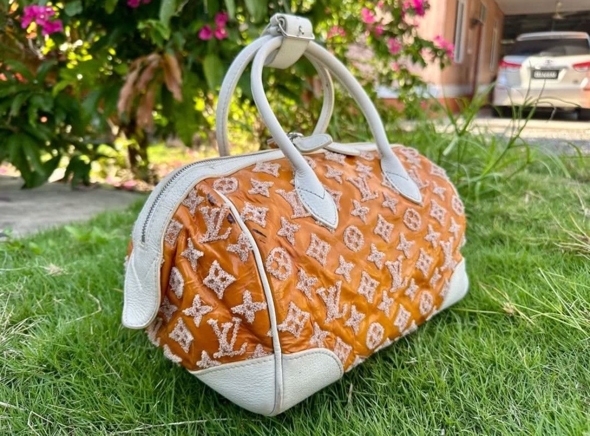 Louis Vuitton Authentic Louis Vuitton Monogram Bouclettes Speedy Round Bag Size ONE SIZE - 3 Thumbnail