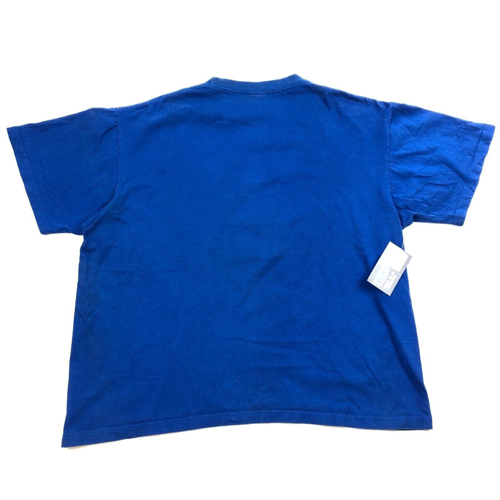 Cartoon Network × Vintage Lazy Eye Louie Cartoon Drawing Art Promo Blue Tee Size XL Size US XL / EU 56 / 4 - 4 Thumbnail