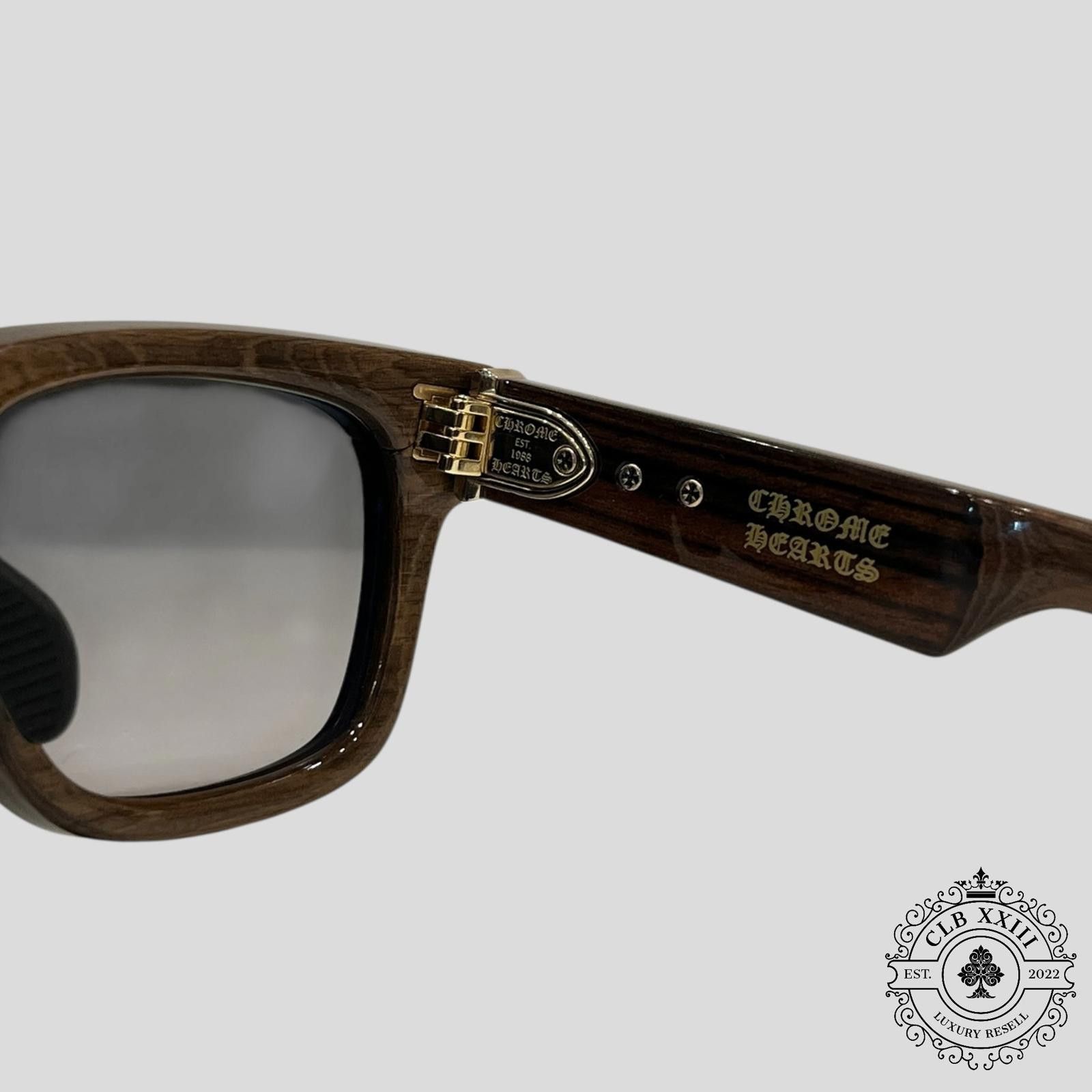 Chrome Hearts Chrome Hearts Lilith Wooden Framed Sunglasses Size ONE SIZE - 4 Thumbnail