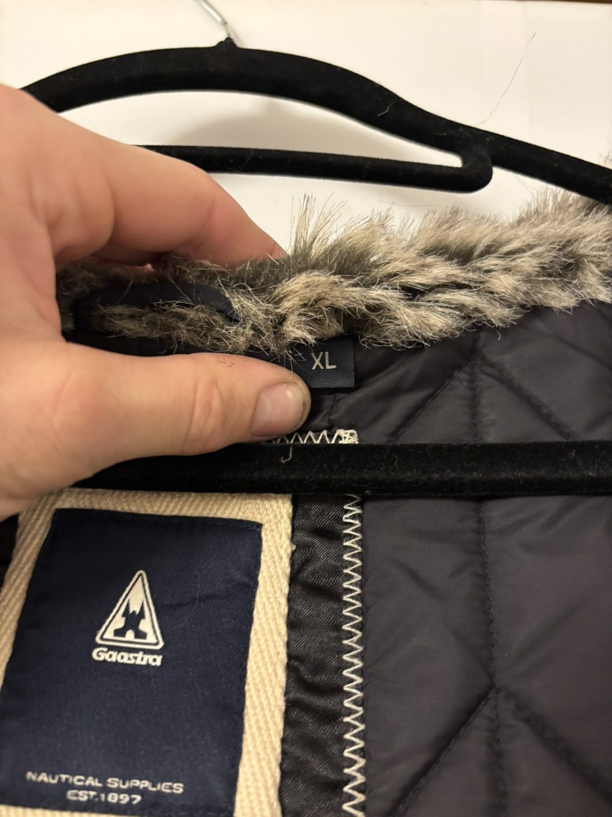 Other Black Puffer Jacket with "Split-Hood" Size US XL / EU 56 / 4 - 7 Thumbnail
