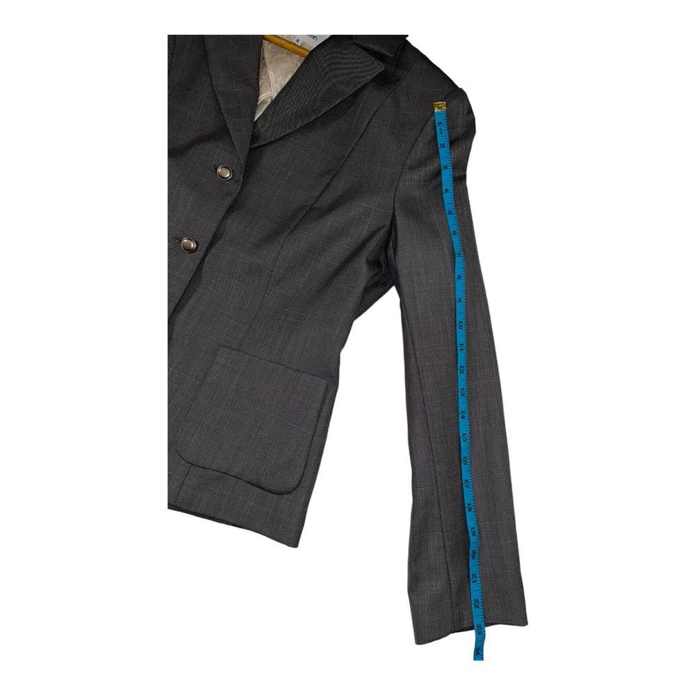 Calvin Klein Calvin Klein l Gray 3 Button Blazer Jacket Size 8 Size M / US 6-8 / IT 42-44 - 6 Thumbnail