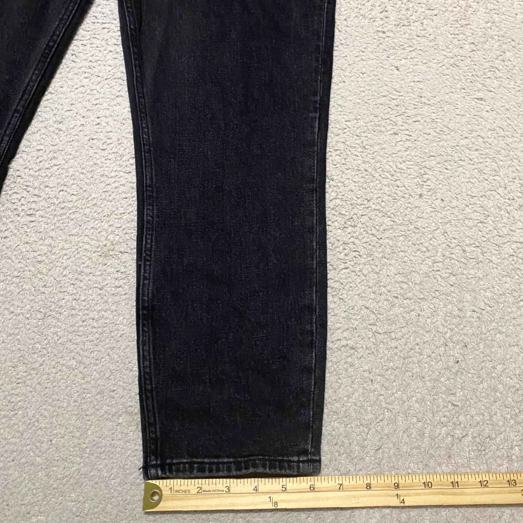 Abercrombie & Fitch Abercrombie & Fitch Jeans Womens Size 16 Skinny High Rise Dark Wash Black Denim Stretch 5-Pocket Size 25" / US 0 / IT 36 - 5 Thumbnail