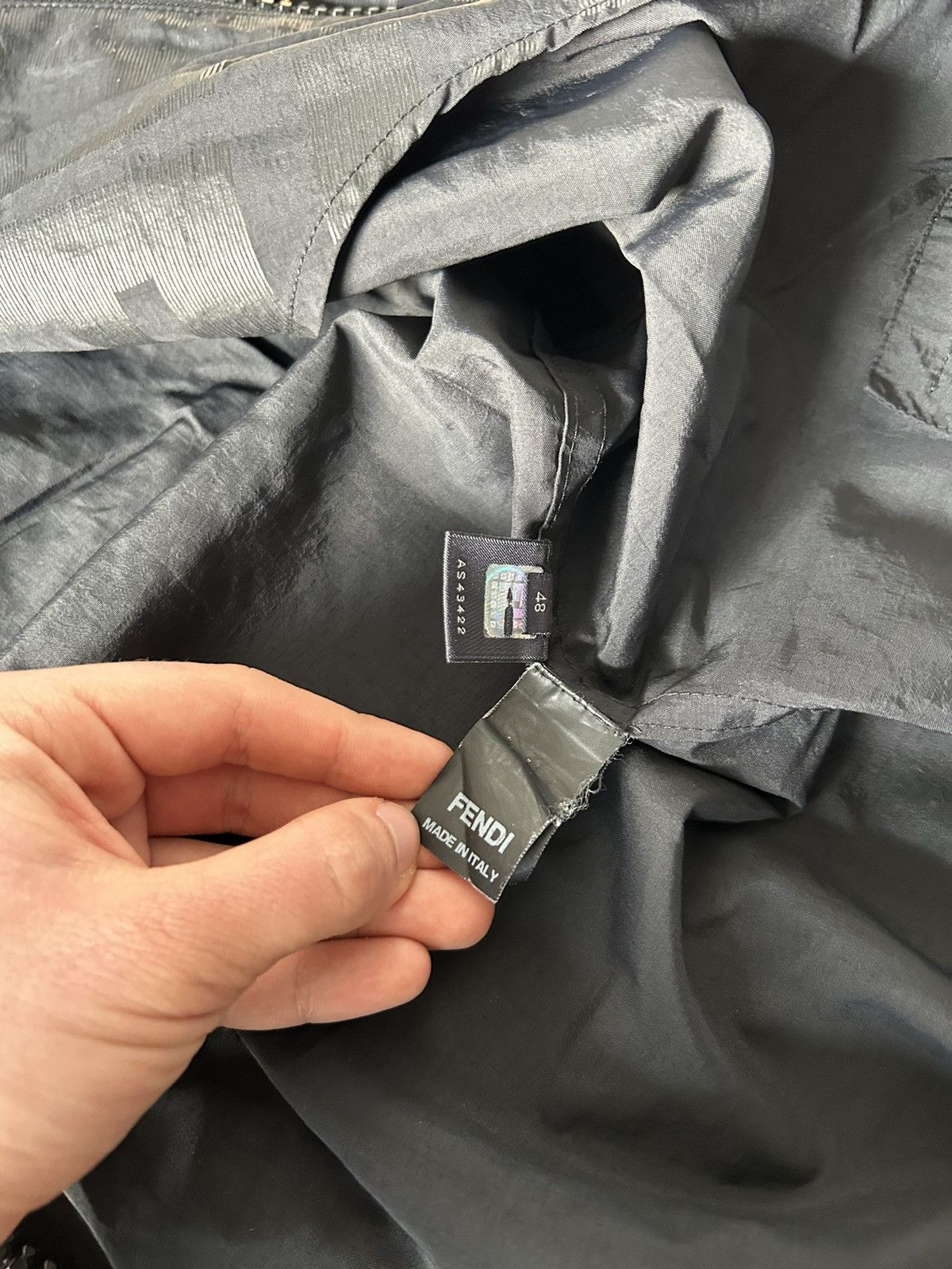 Fendi Fendi monogram nylon bomber jacket Size US S / EU 44-46 / 1 - 4 Thumbnail