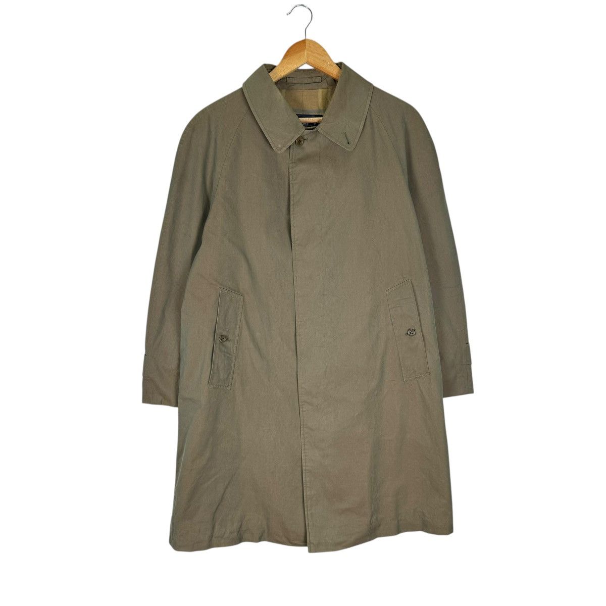 Burberry ☀️BURBERRYS ENGLAND NOVA CHECK OVERCOAT LONG JACKET Size US M / EU 48-50 / 2 - 2 Thumbnail