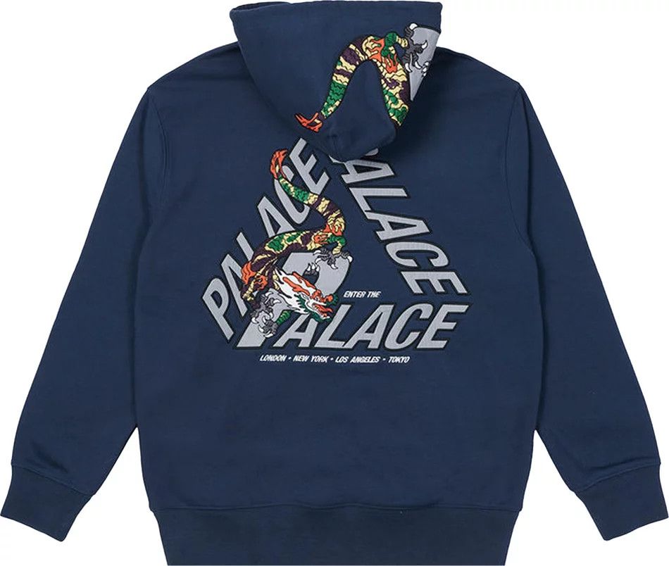 Palace Palace Dragon P-3 Hood 'Navy' Size US M / EU 48-50 / 2 - 1 Thumbnail