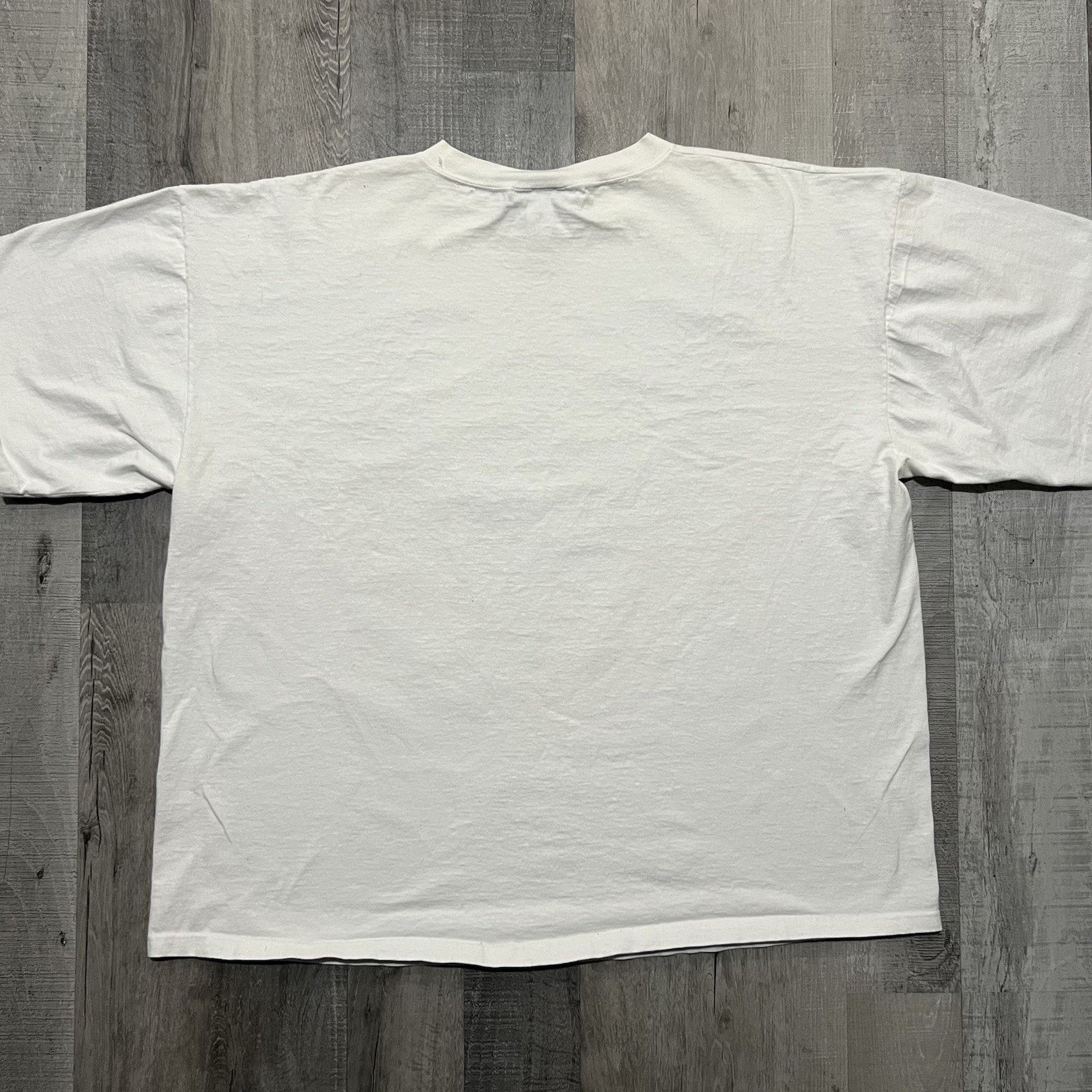 Vintage VTG Florida Travel T Shirt 90s Crable White Oceanic Dolphins Size US XXL / EU 58 / 5 - 2 Thumbnail