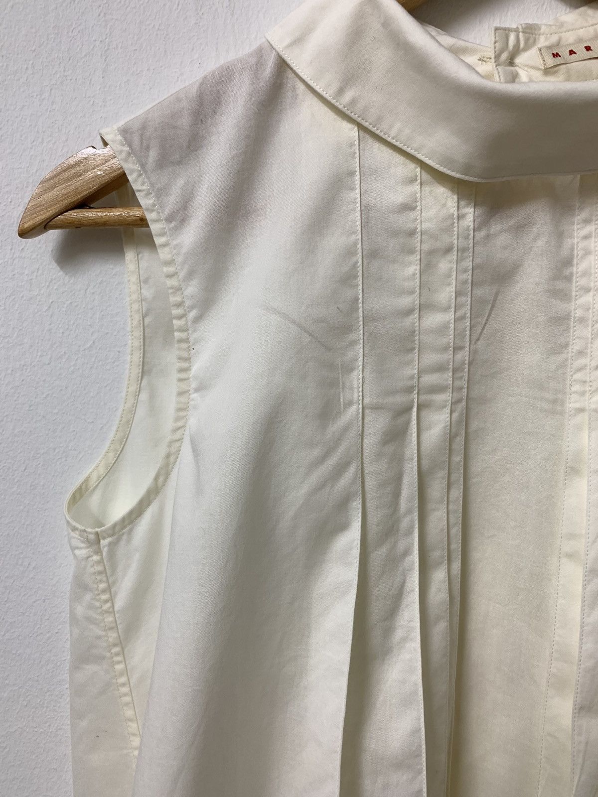 Japanese Brand × Marni × Uniqlo Marni Sleeves Blouse Size M / US 6-8 / IT 42-44 - 4 Thumbnail