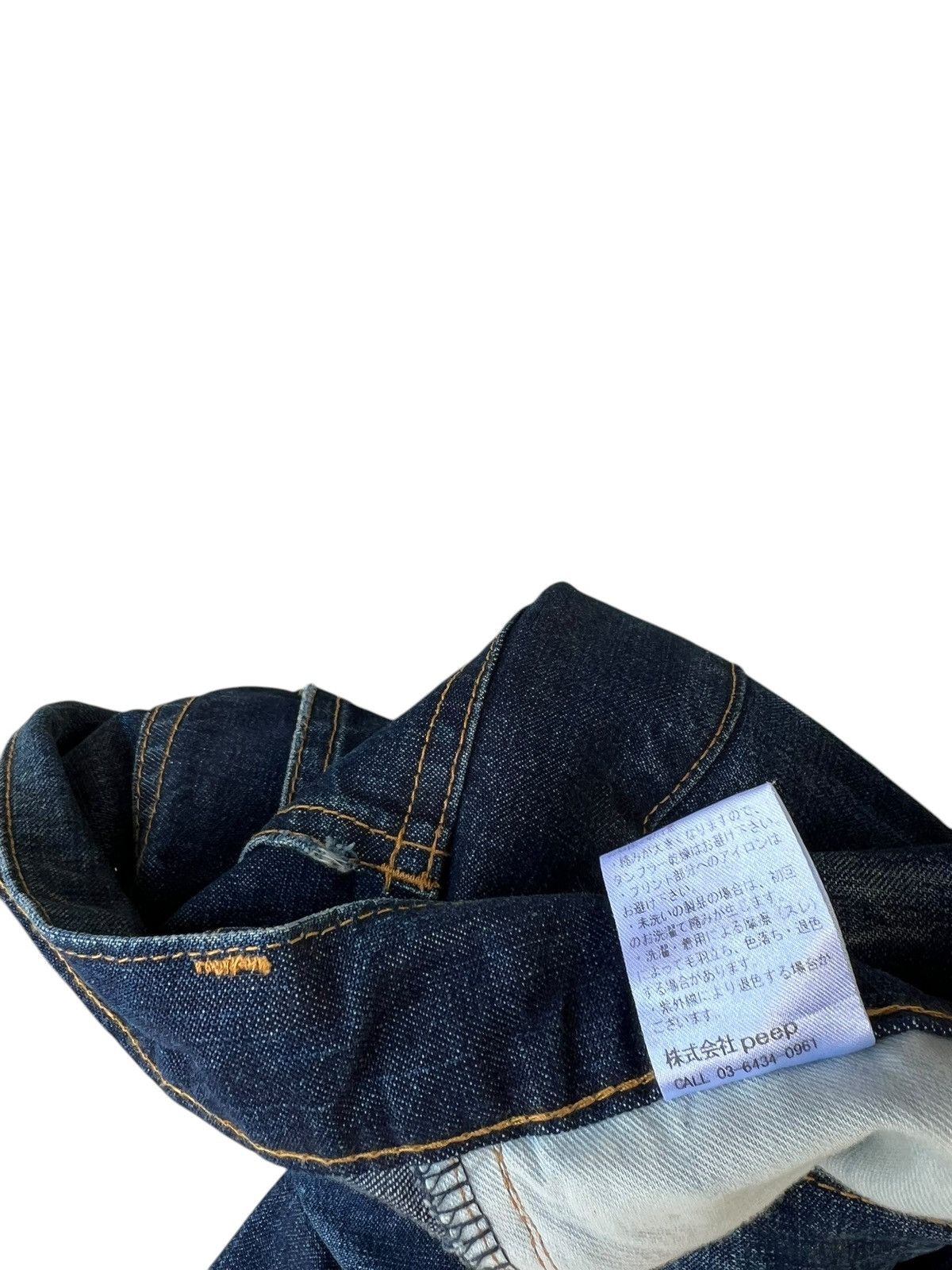 Japanese Brand Dirty Mud Roar Original Japan Denim Curve Jeans Size M Size US 31 - 21 Thumbnail