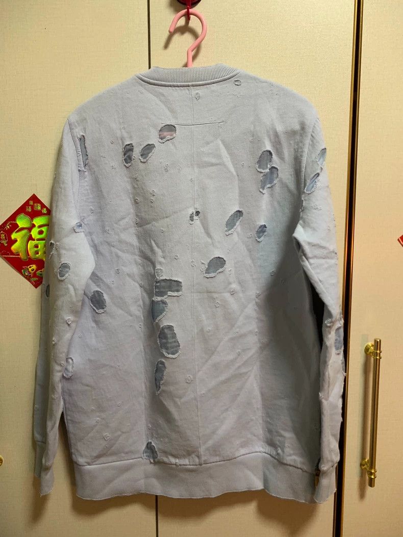 Givenchy Givenchy Ripped Hoodie Size US XS / EU 42 / 0 - 6 Thumbnail