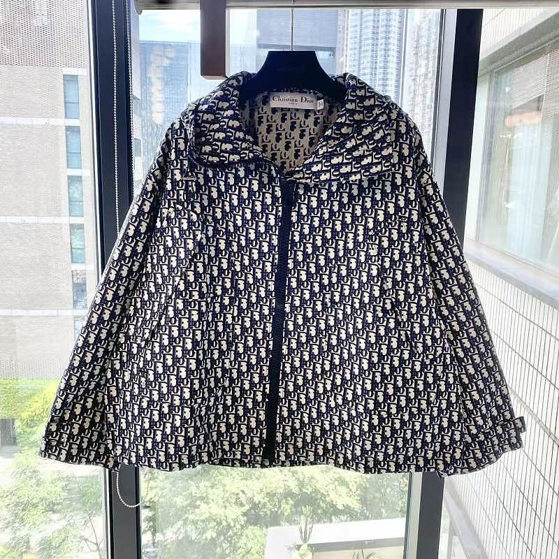 Dior Dior Oblique Zip Hooded Jacket Size XS Size XS / US 0-2 / IT 36-38 - 1 Thumbnail