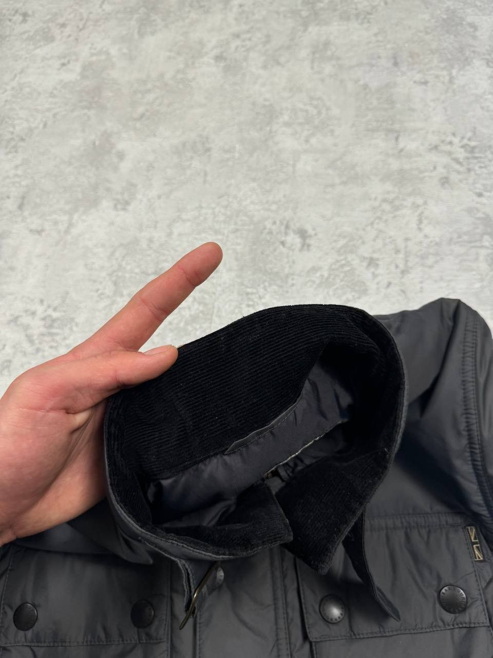 Barbour Barbour International Padded Gray Mens Jacket Size S Size US S / EU 44-46 / 1 - 13 Thumbnail