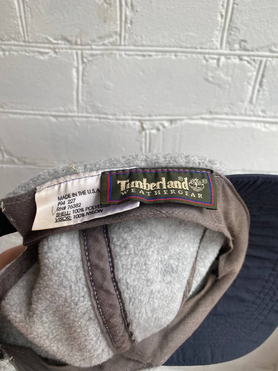 Timberland Vintage Made in USA Timberland fleece cap Size ONE SIZE - 3 Thumbnail