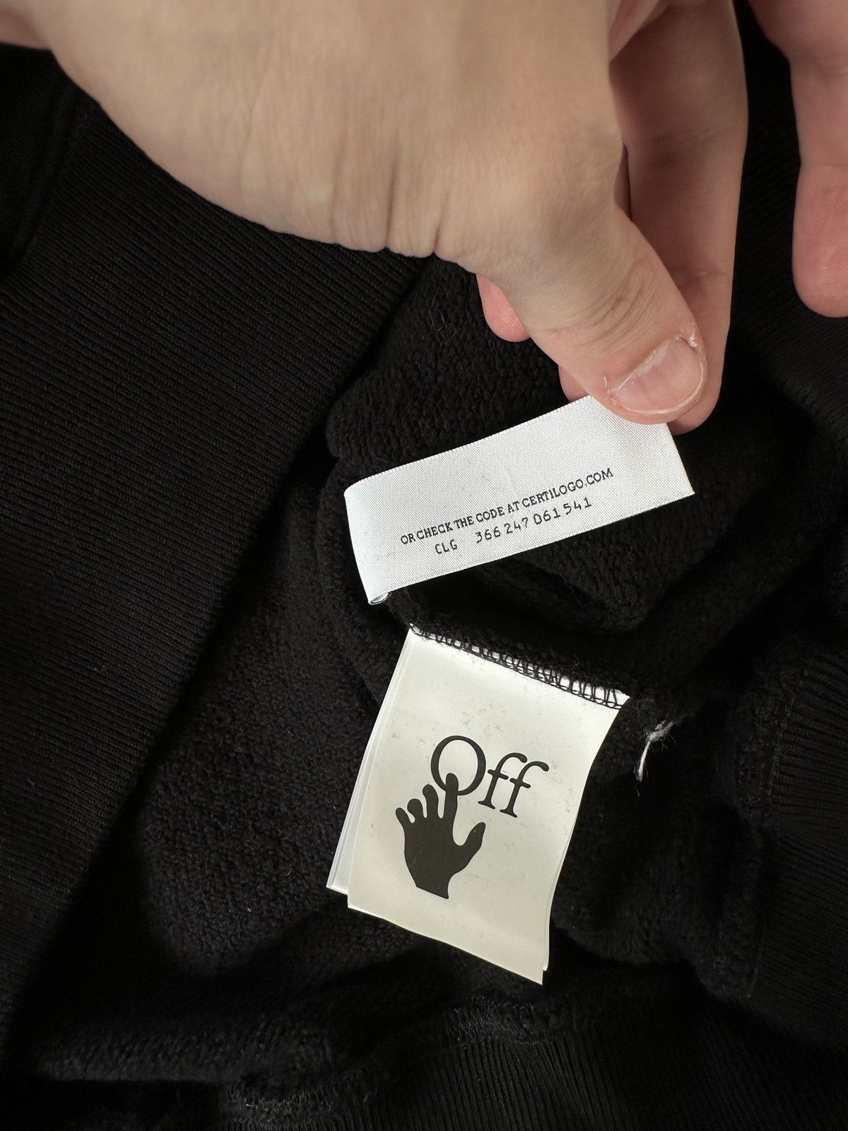 Off-White Off-White Hoodie Size US L / EU 52-54 / 3 - 8 Thumbnail