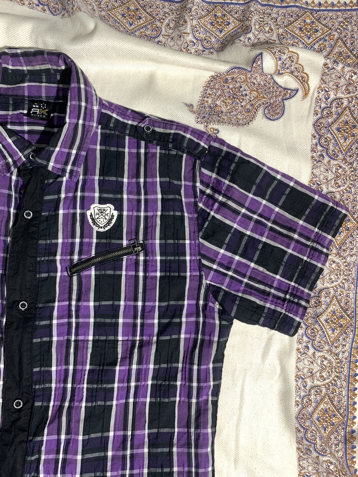 Hysteric Glamour × If Six Was Nine × Japanese Brand RUSS-K FEALING ALIVE SHORT SLEEVE SHIRT Size US M / EU 48-50 / 2 - 2 Thumbnail