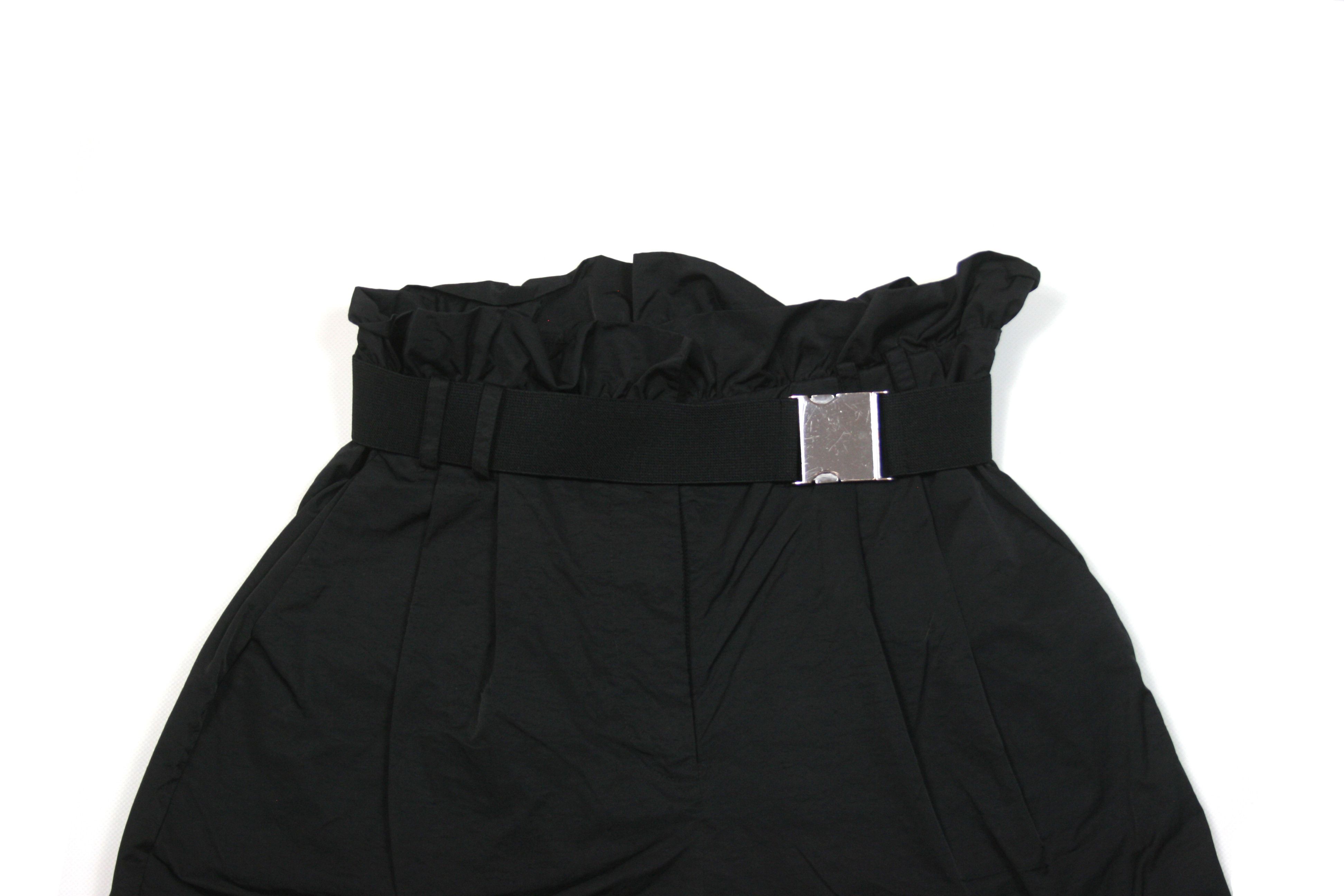 Other Oval Square Belted Cotton Nylon Shorts Size 30" / US 8 / IT 44 - 3 Thumbnail