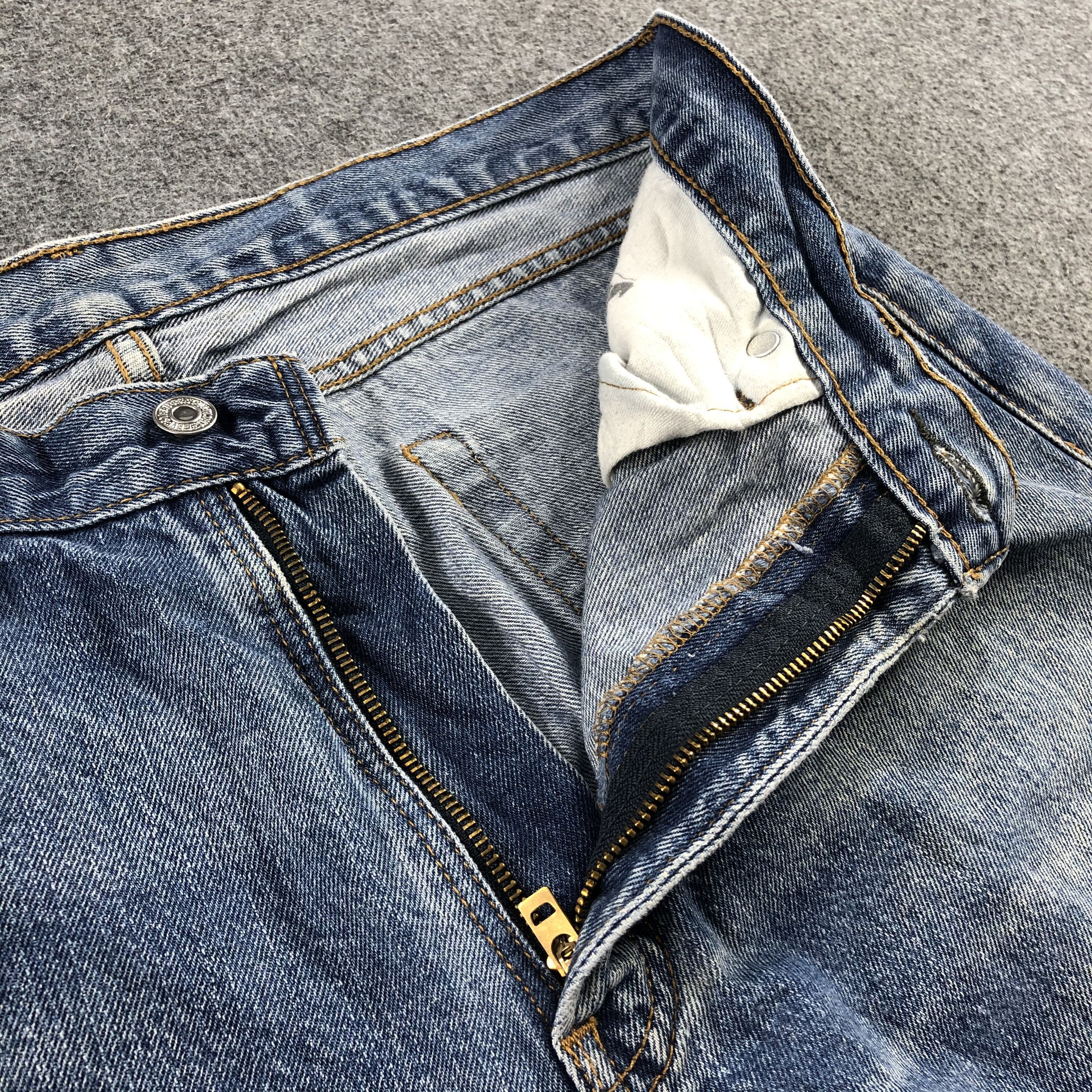 Levi's Vintage Blue Wash Levis 505 Jeans-J2211 Size US 36 / EU 52 - 9 Thumbnail