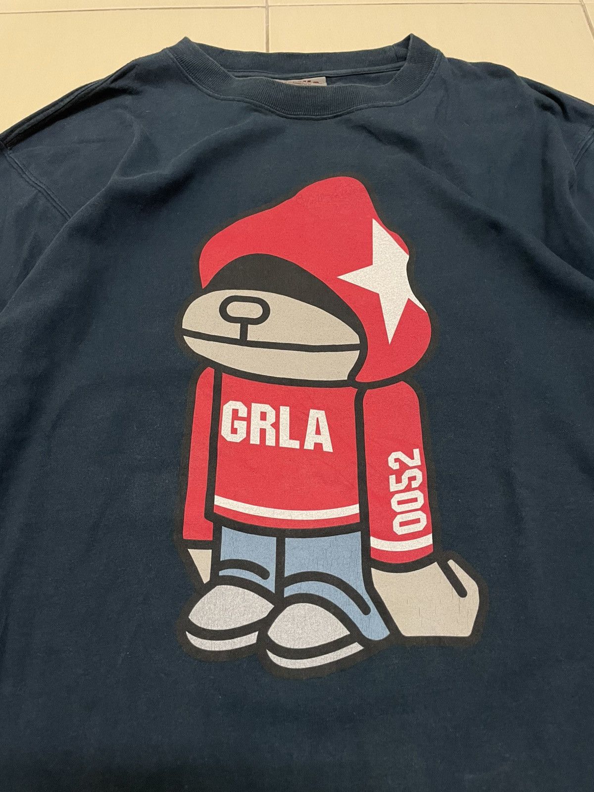 Japanese Brand Brutally Gorilla GRL Long Sleeve Tshirt Size US M / EU 48-50 / 2 - 3 Thumbnail