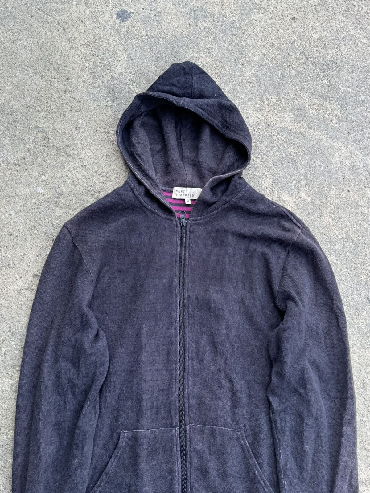 Hysteric Glamour Next Standard Hoodie Striped Shadow Waxed Japanese Styled Size US M / EU 48-50 / 2 - 5 Thumbnail