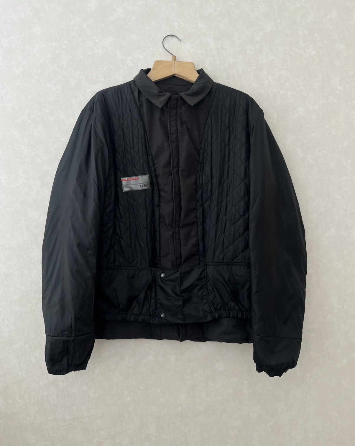 Prada Prada Milano Linea Rossa F/W 2003 Padded Wool Jacket Size US L / EU 52-54 / 3 - 19 Thumbnail