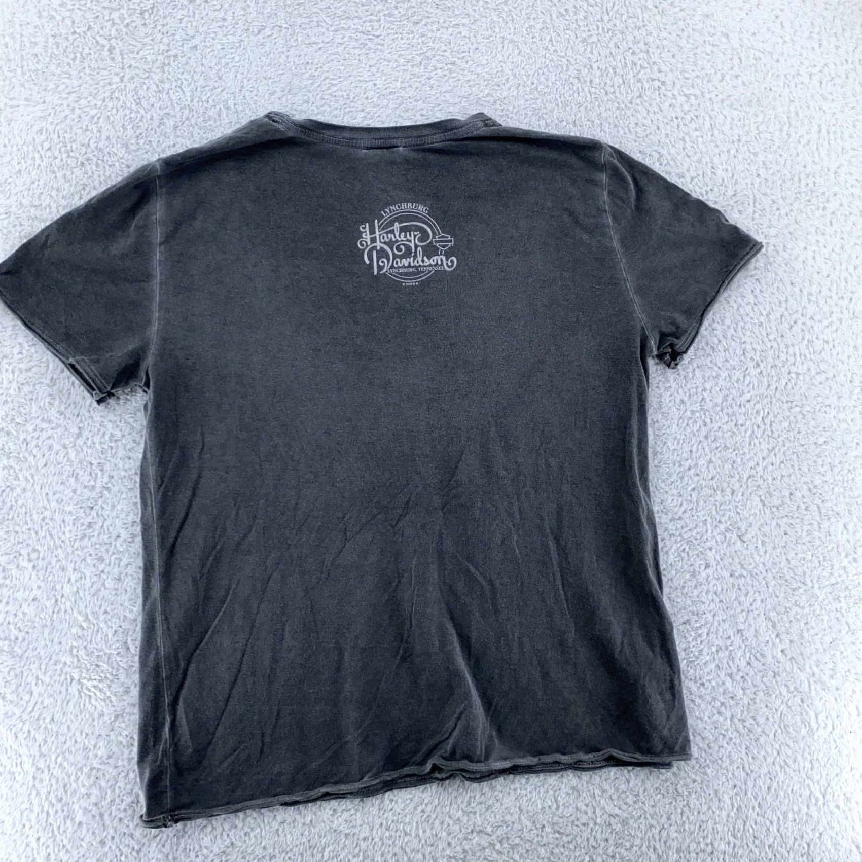Harley Davidson Harley-Davidson Shirt Mens L Gray Crew Neck Graphic Print Short Sleeve 2980 Tennessee Biker Motorcycle Tee Size US L / EU 52-54 / 3 - 4 Thumbnail