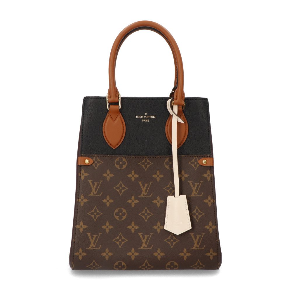 Louis Vuitton Fold Tote MM Gold Hardware Monogram Canvas