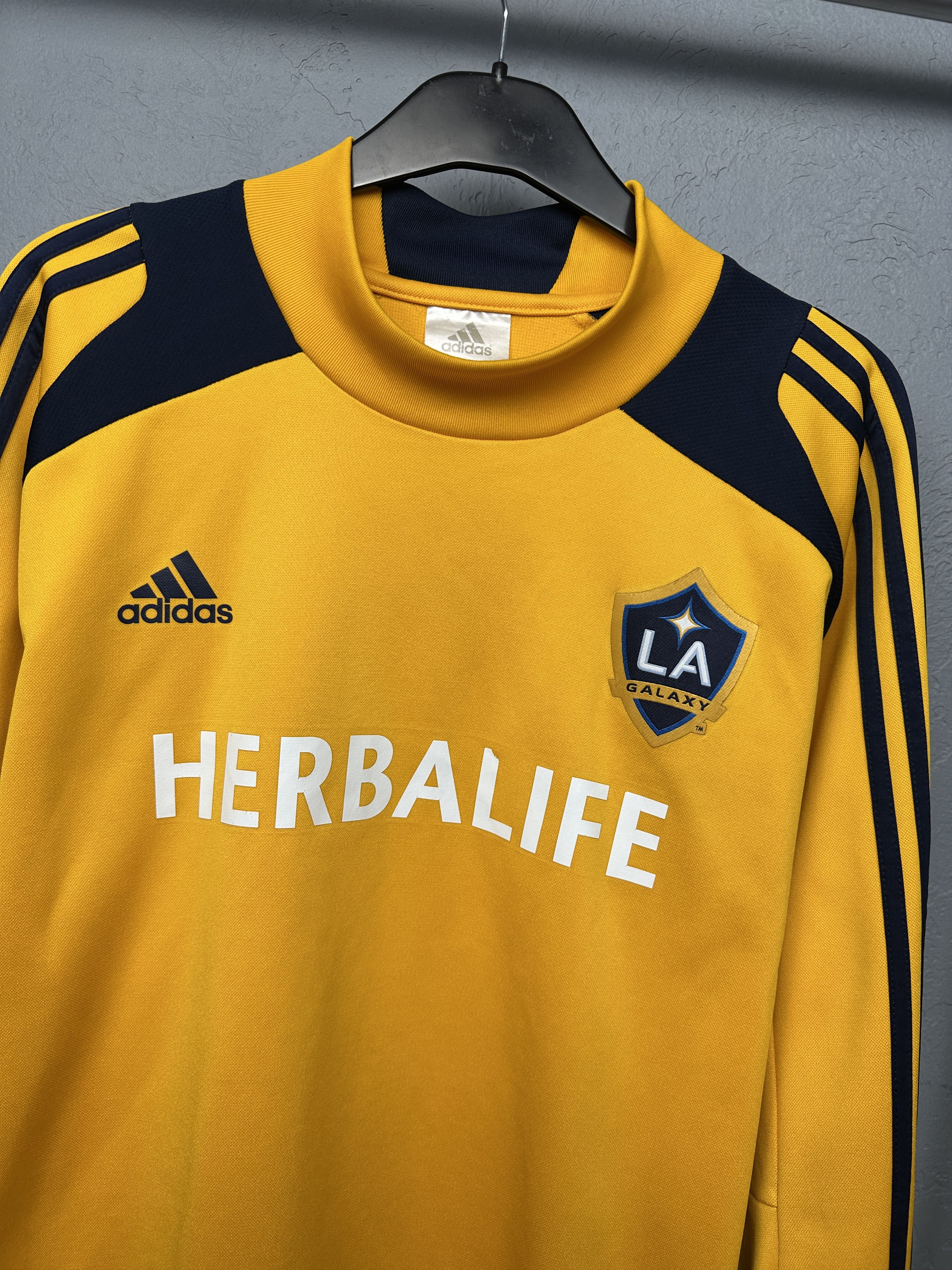 Adidas LA Galaxy 2011/2012 Adidas Soccer Jersey T-Shirt Size US XL / EU 56 / 4 - 2 Thumbnail