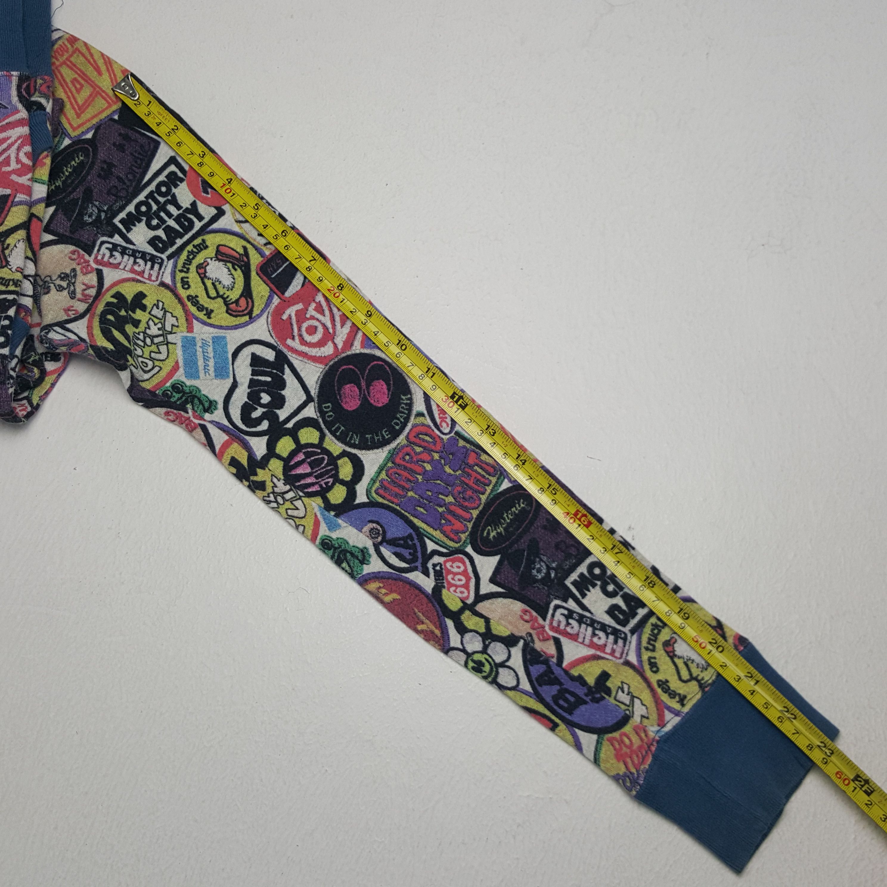 Hysteric Glamour × Vintage Vintage Hysteric Glamour Overprinted Sweatshirt Size XS / US 0-2 / IT 36-38 - 6 Thumbnail