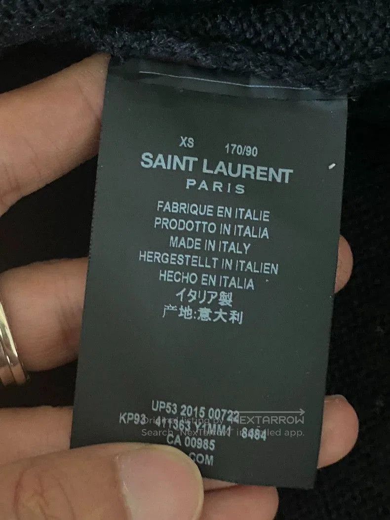 Saint Laurent Paris Saint Laurent Paris Dinosaur Print Sweater. Size US XS / EU 42 / 0 - 4 Thumbnail