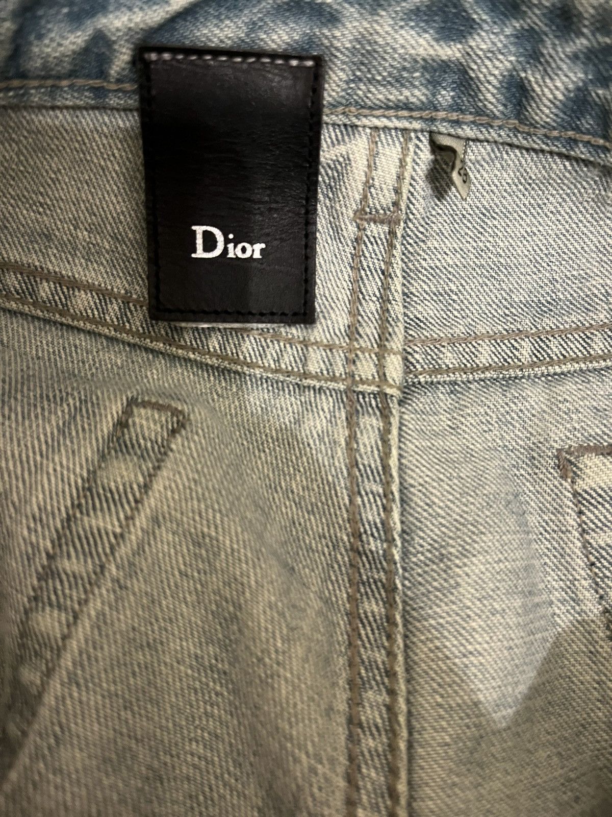 Dior × Kris Van Assche Prototype Jean Dior Size US 28 / EU 44 - 7 Thumbnail