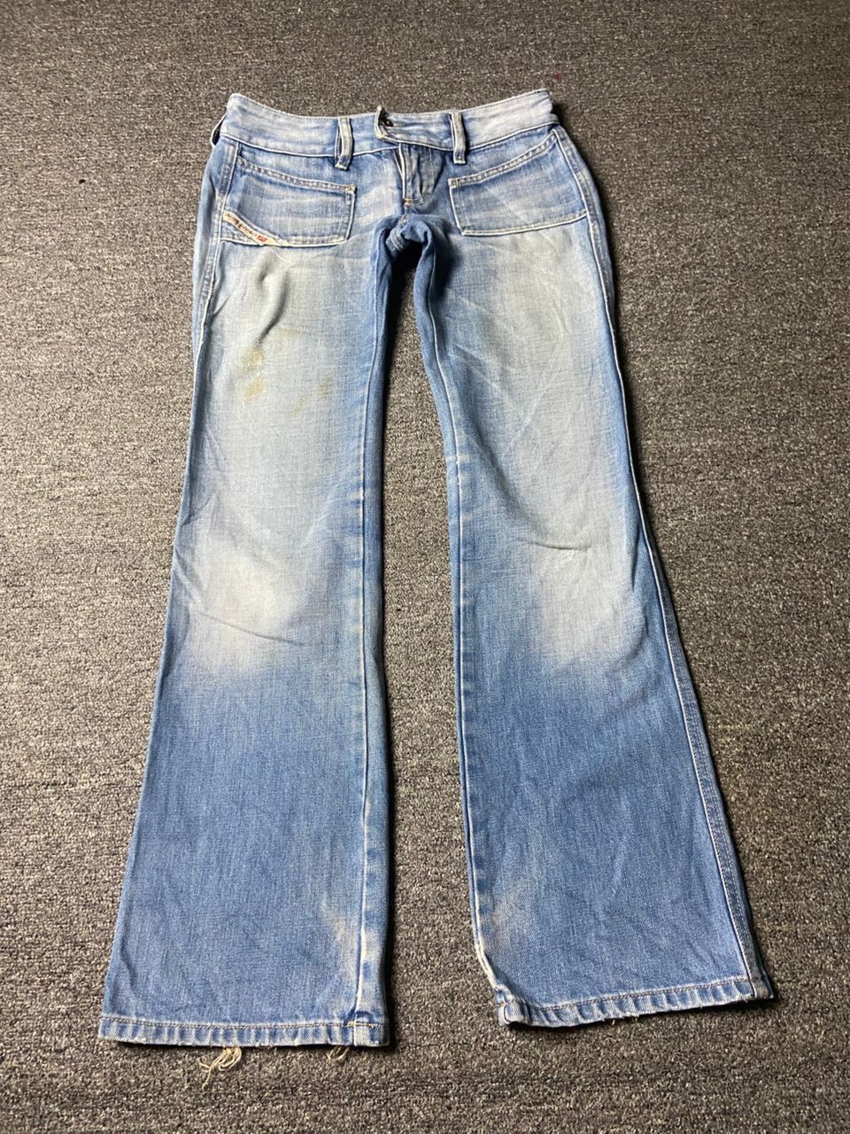 Diesel Vintage Diesel Hush Flare Denim Jeans (155) Size 28" / US 6 / IT 42 - 1 Thumbnail