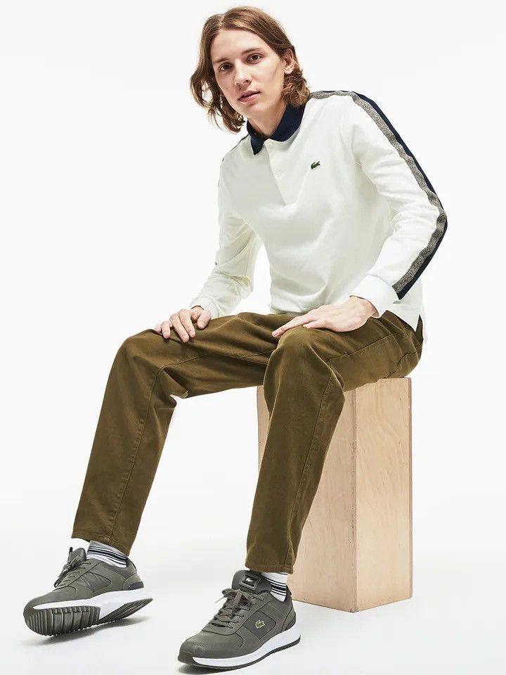 Lacoste 🇫🇷 Lacoste Regular Fit Polo Long Sleeve Made in France Rare Size US S / EU 44-46 / 1 - 4 Thumbnail