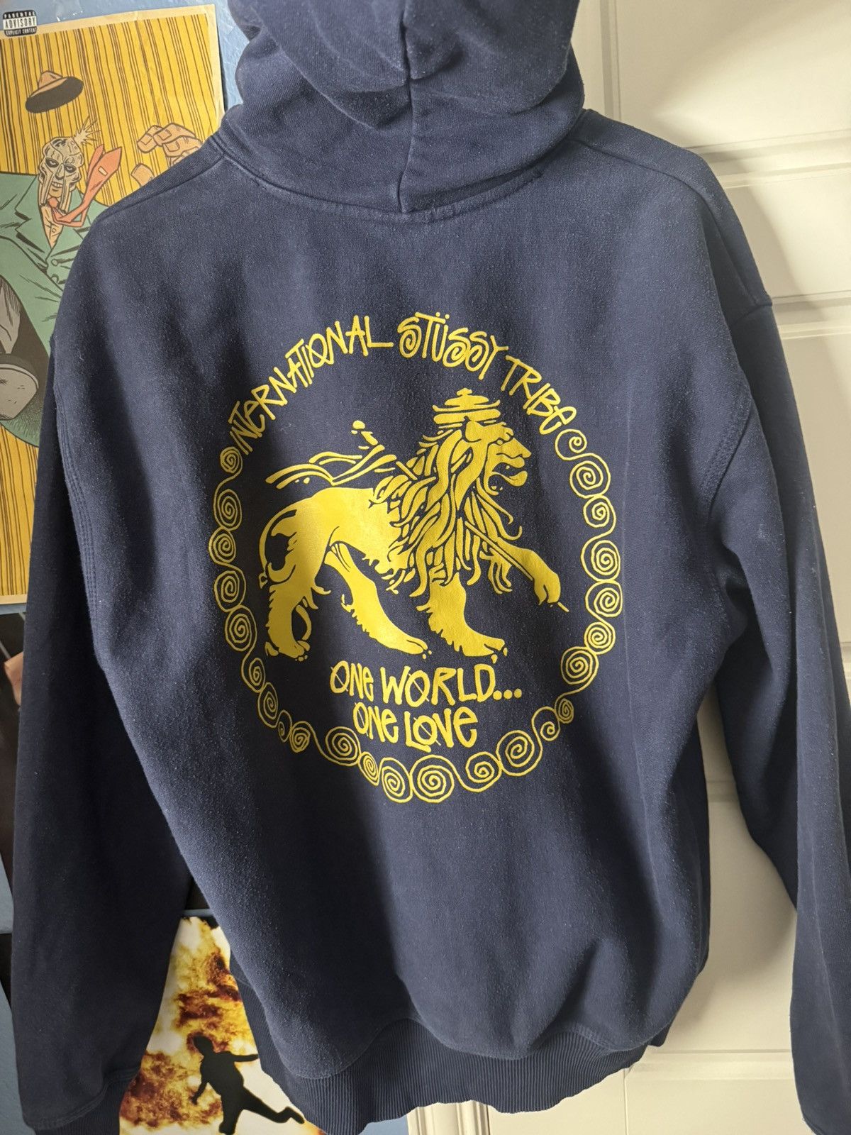 Stussy Lion Hoodie | Grailed