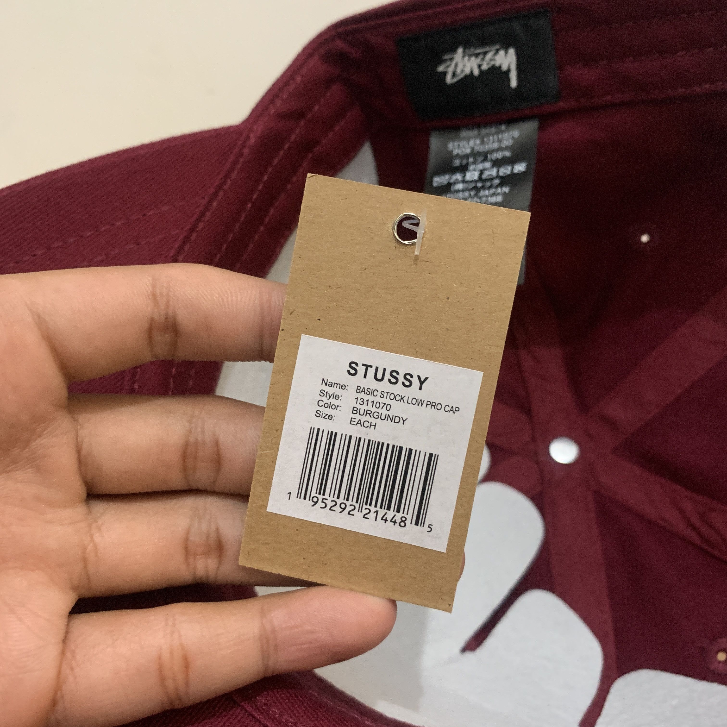 Stussy Stussy basic stock low pro cap Size ONE SIZE - 4 Thumbnail