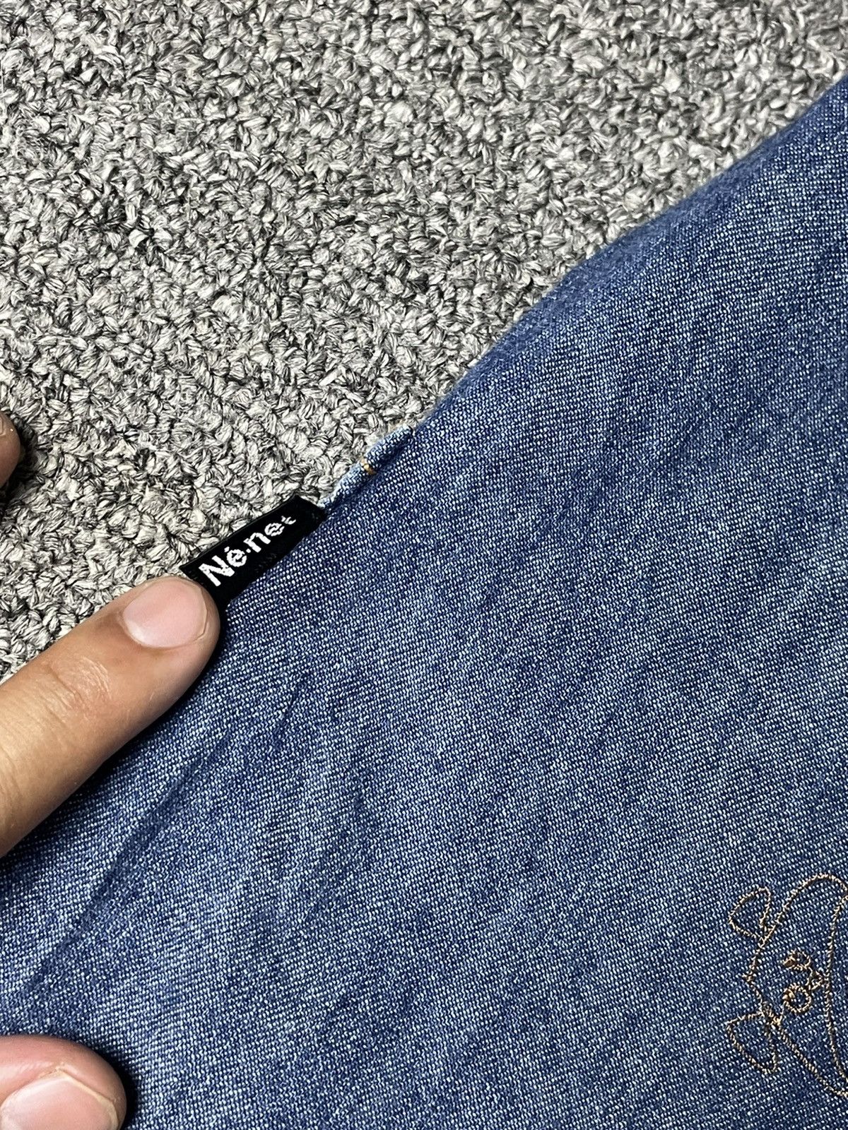 Issey Miyake × Ne-Net × Vintage Ne-Net x Issey Miyake Cropped Harem Jeans (84) Size US 27 - 6 Thumbnail