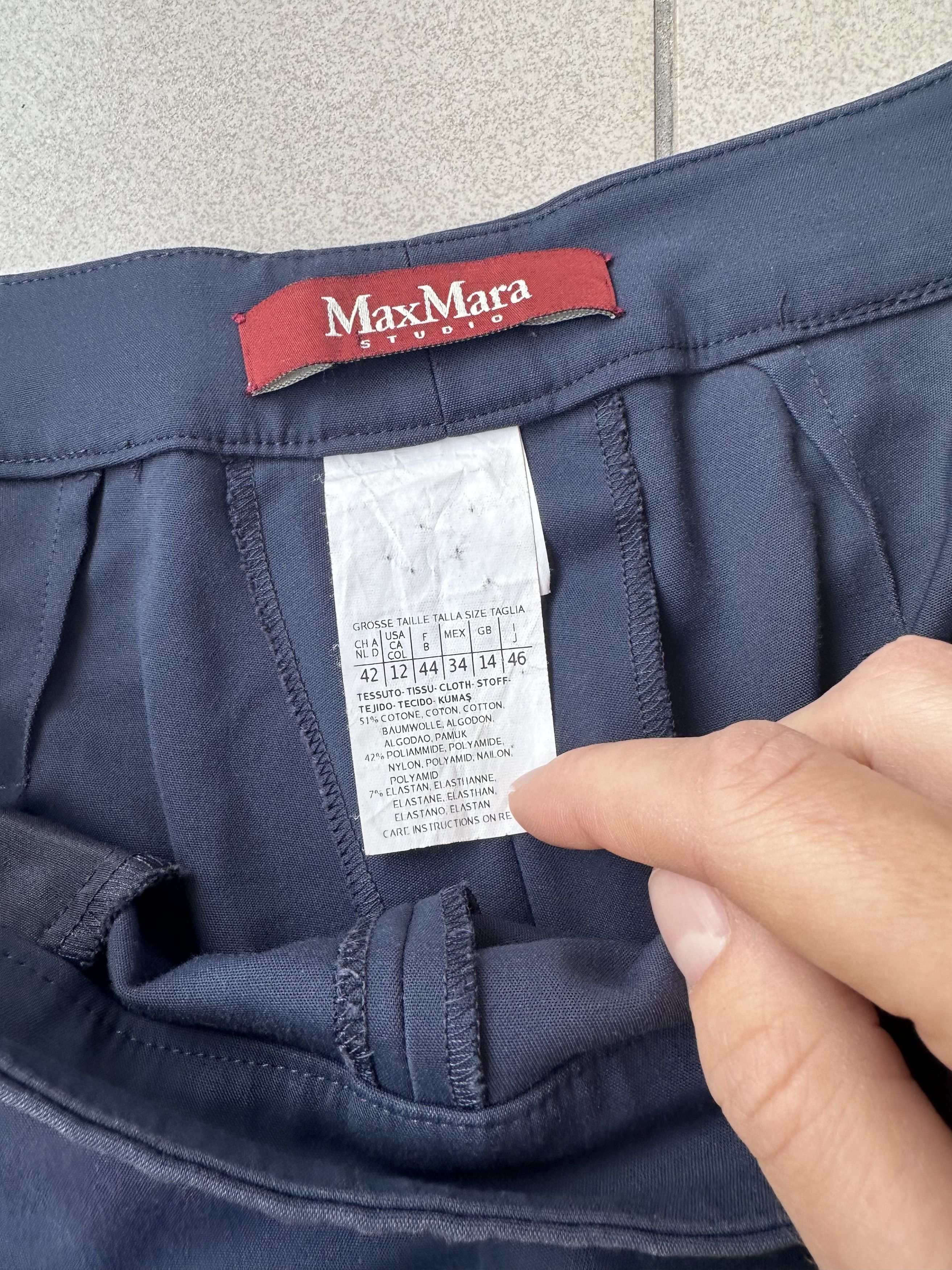 Max Mara Max Mara office elegant women trousers Italy Size 28" / US 6 / IT 42 - 6 Thumbnail