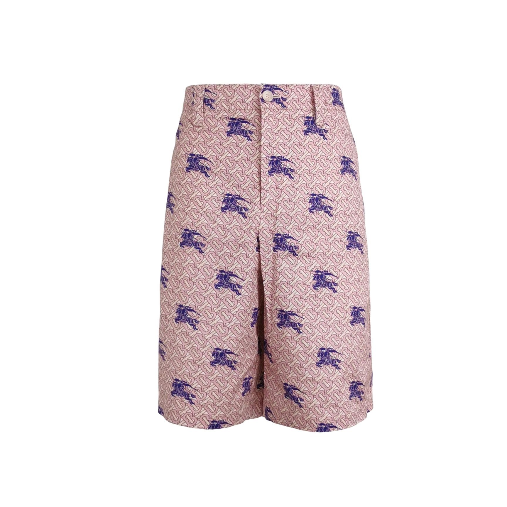 Burberry Burberry TB Monogram Equestrian Knight Shorts Size 54 Size US 38 / EU 54 - 1 Thumbnail