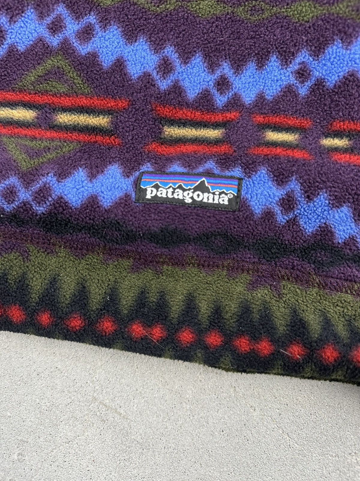 Patagonia 90s Patagonia Synchilla Aztec Fleece Size US S / EU 44-46 / 1 - 6 Thumbnail