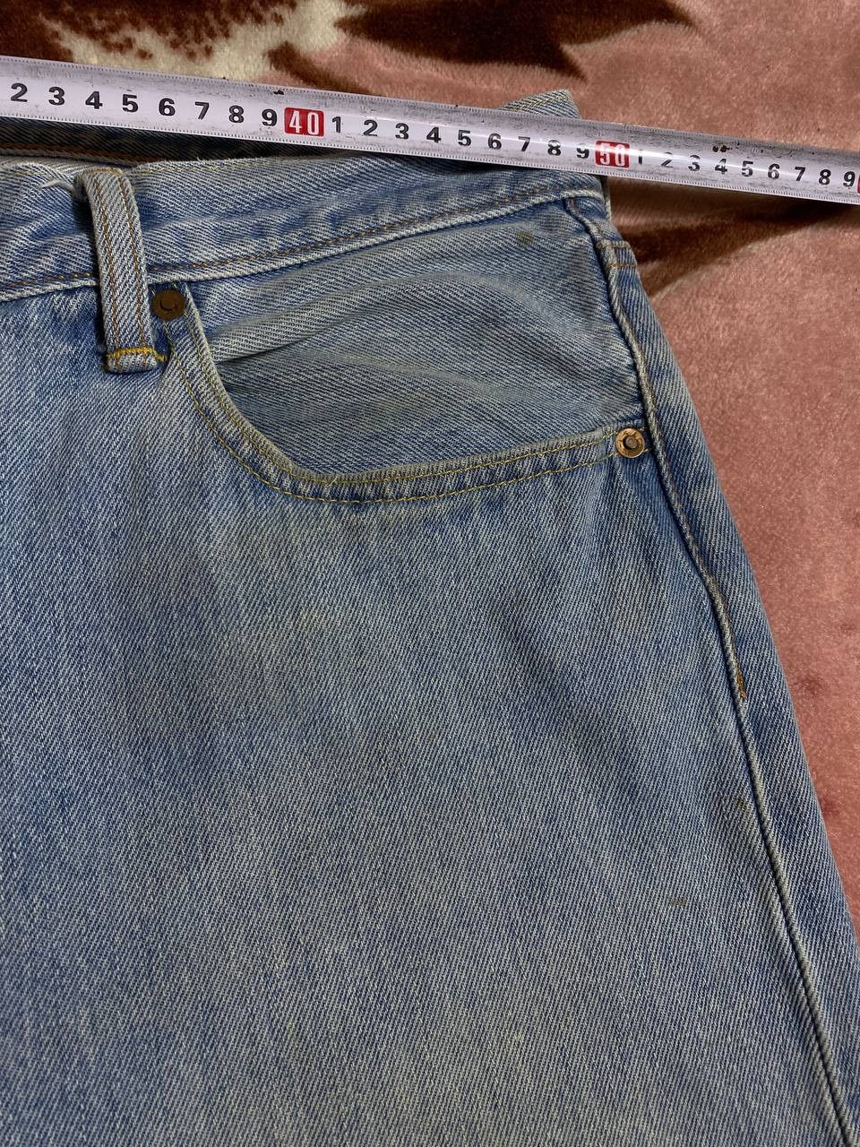 Levi's × Vintage Vintage 1998 Levi's 501 Vintage Denim Distressed Wash Jeans Size US 38 / EU 54 - 14 Thumbnail