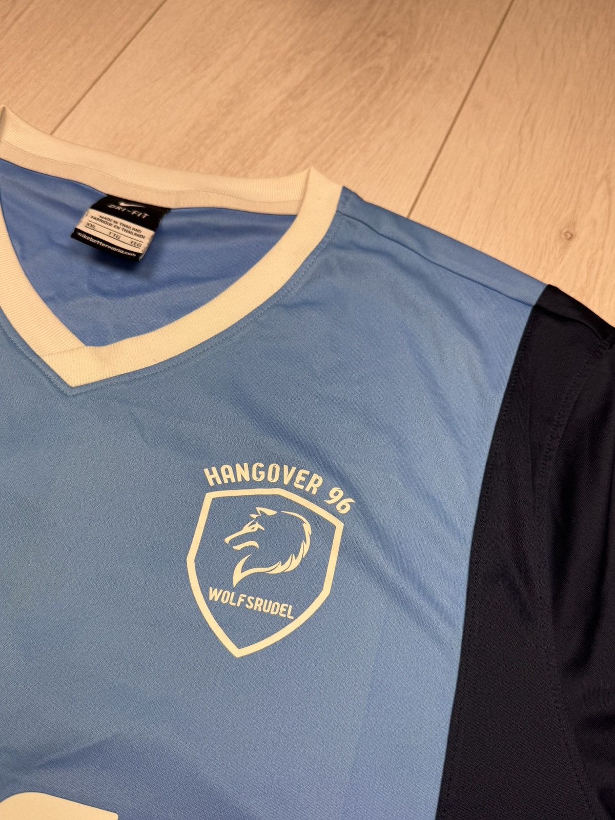Nike Vintage Nike Hangover 96 Soccer Jersey size XXL Size US XXL / EU 58 / 5 - 8 Thumbnail